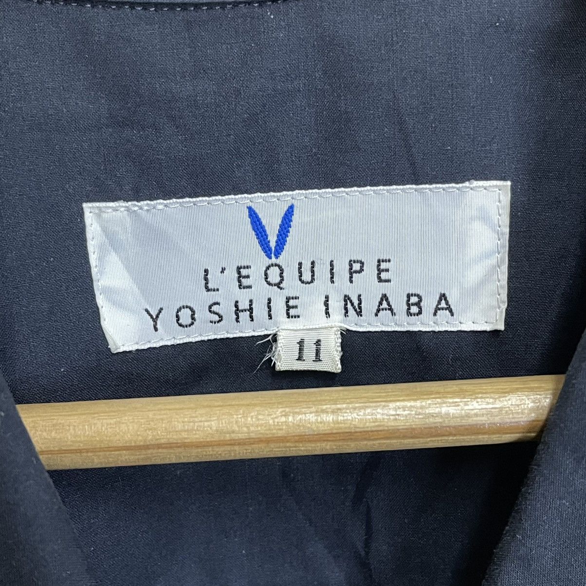 yoshie inaba L'EQUIPE YOSHIE INABA Inspired Yohji Yamamoto Coat Size US S / EU 44-46 / 1 - 10 Thumbnail