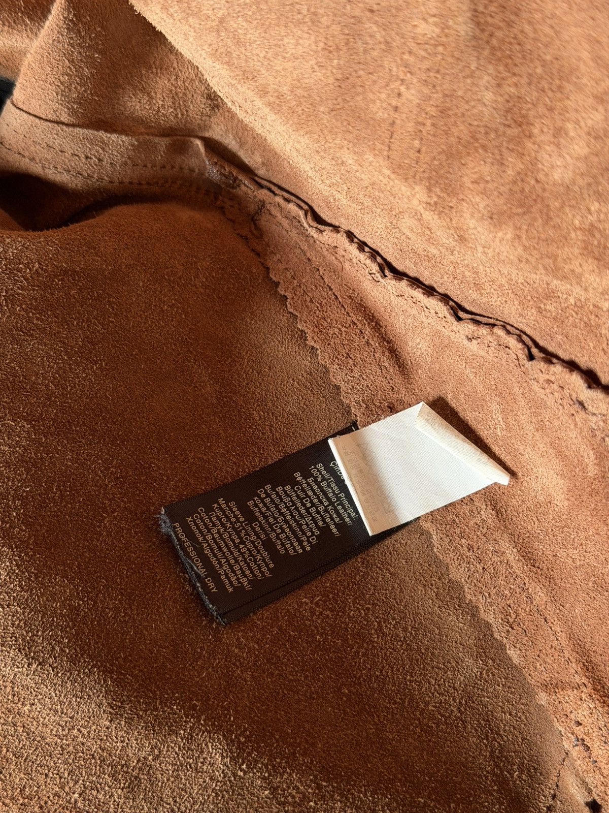 RRL Ralph Lauren Double RL Limited Edition Type 1 Buffalo Leather Jacket Size US M / EU 48-50 / 2 - 11 Thumbnail