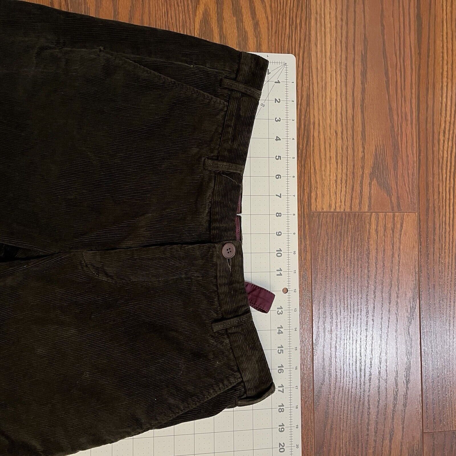 Purdey PURDEY Dark Green Corduroy Cotton Trousers Size 36 Size US 36 / EU 52 - 7 Thumbnail