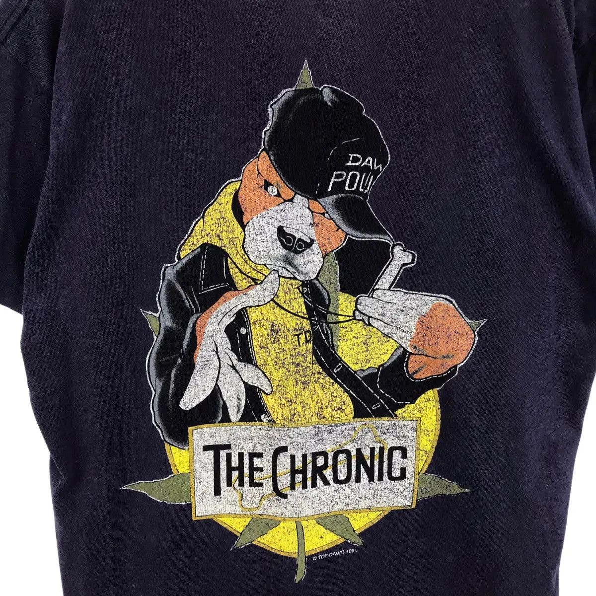 Vintage Vtg 1992 DR. DRE THE CHRONIC Snoop Dogg Rap Tee Shirt Size US M / EU 48-50 / 2 - 6 Thumbnail