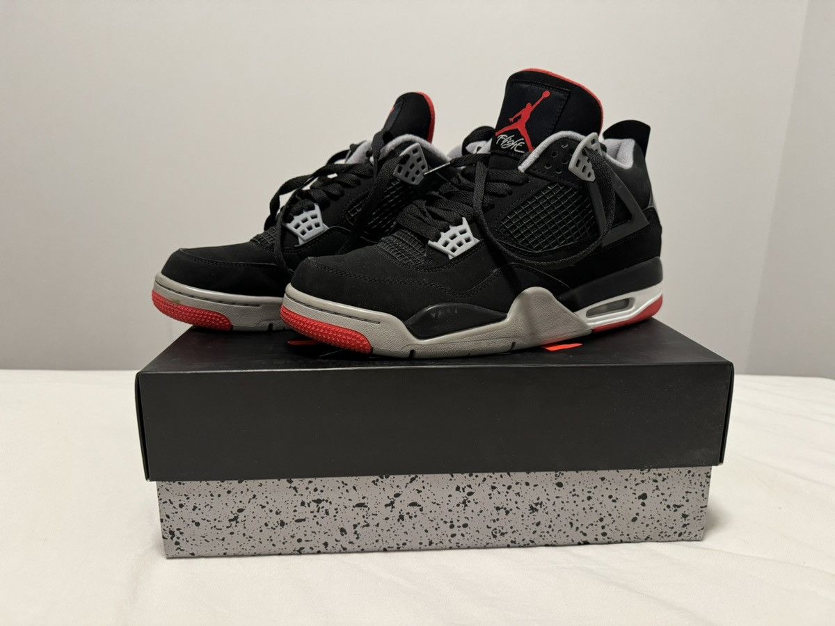 Jordan Brand × Nike Jordan 4 Bred (2019) Size US 9 / EU 42 - 6 Thumbnail