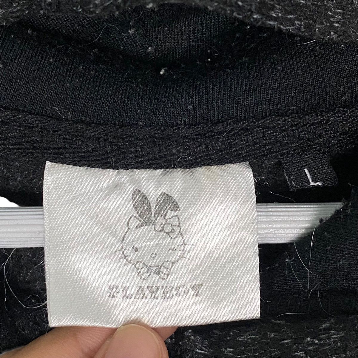 Other Vintage Playboy Hoodie Sweater Big Logo Gray Size M Size US M / EU 48-50 / 2 - 6 Thumbnail