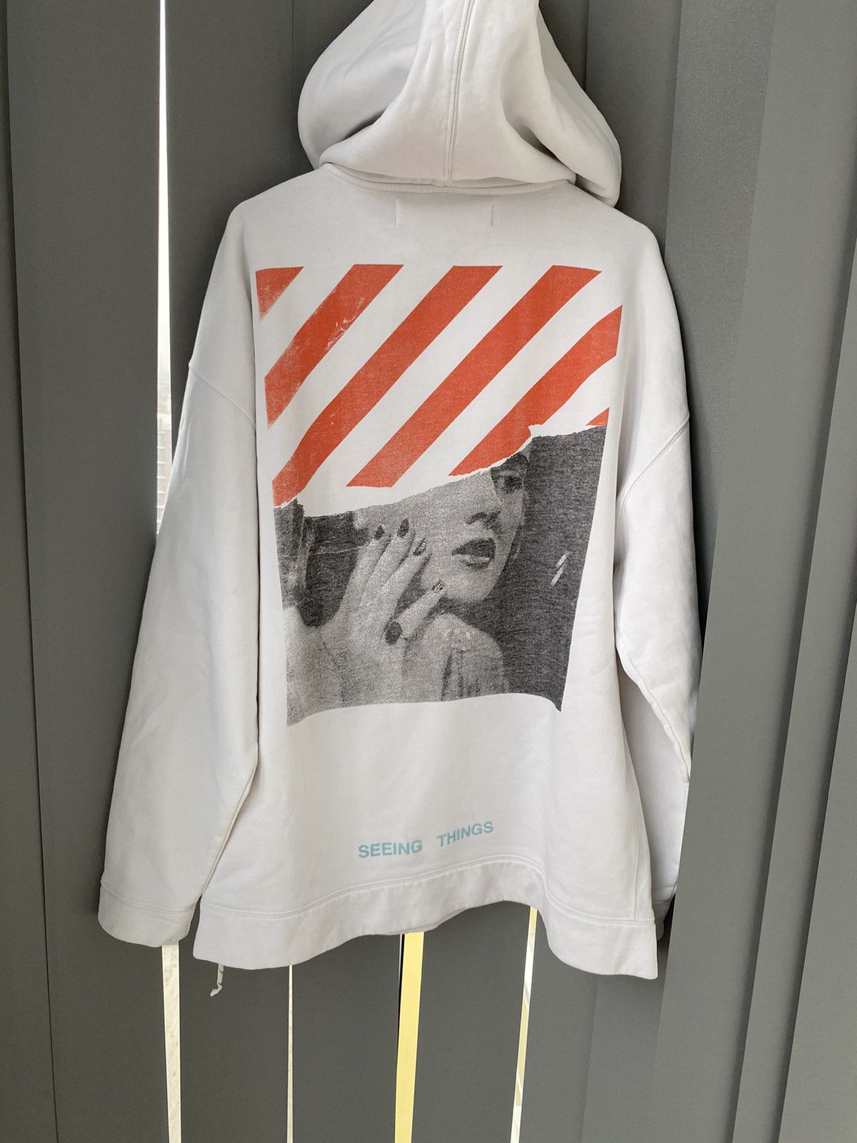 Off-White Off White Marilyn Monroe Logo Hoodie Size US M / EU 48-50 / 2 - 6 Thumbnail