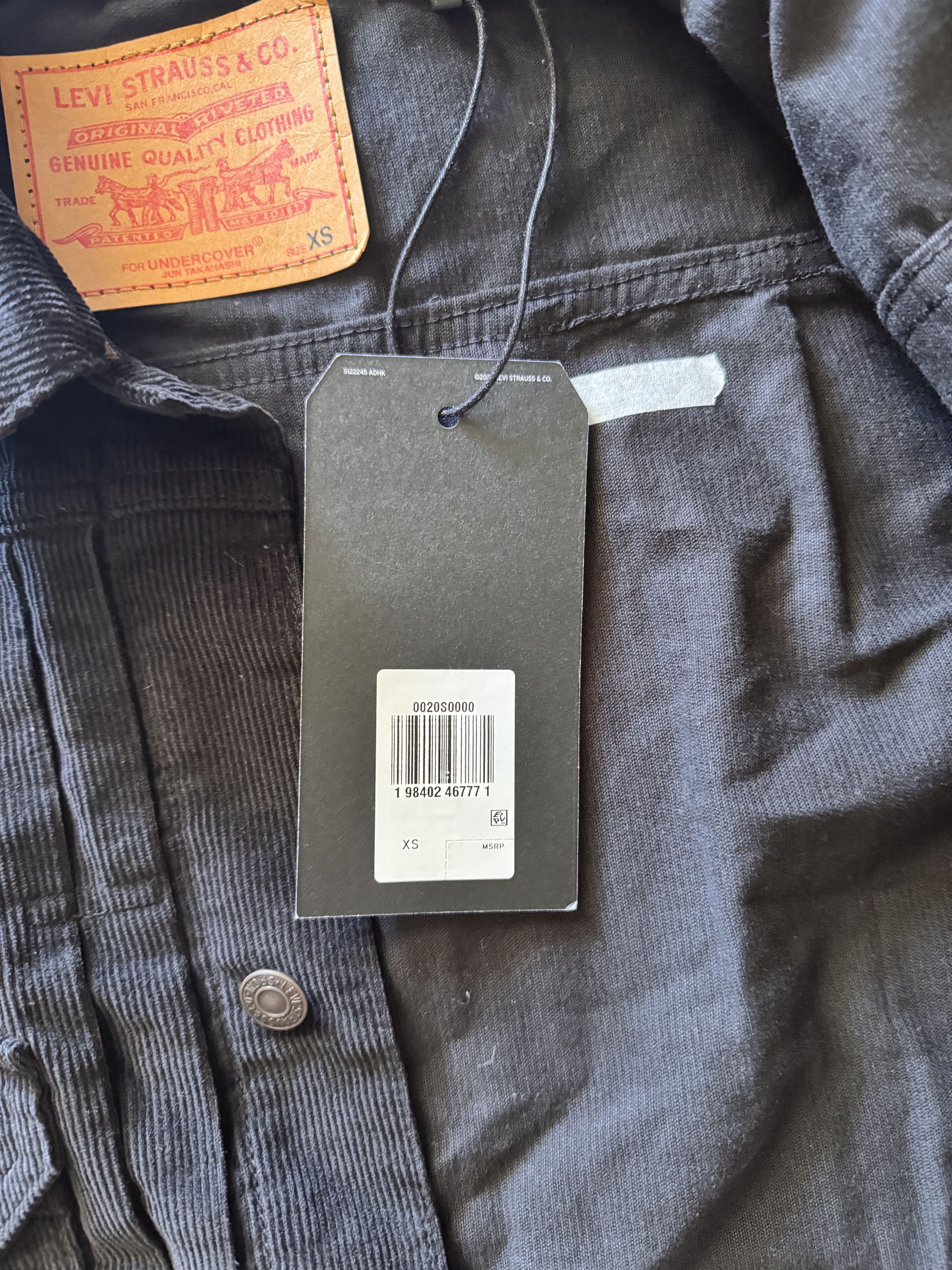 Levi's × Undercover UNDERCOVER x LEVI's Pinnacle Type II Corduroy Trucker Jacket Size US XS / EU 42 / 0 - 3 Thumbnail
