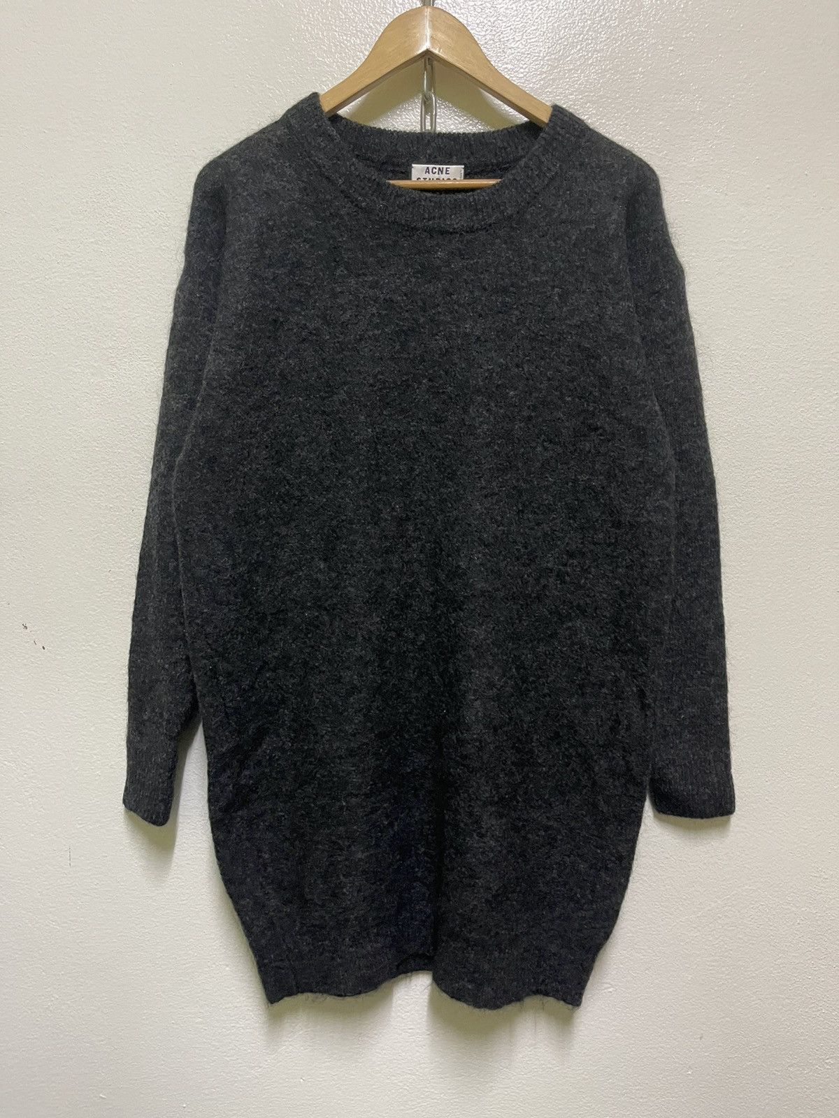 image of Acne Studios Wham Mohair Paw13 in Black, Women's (Size XS)