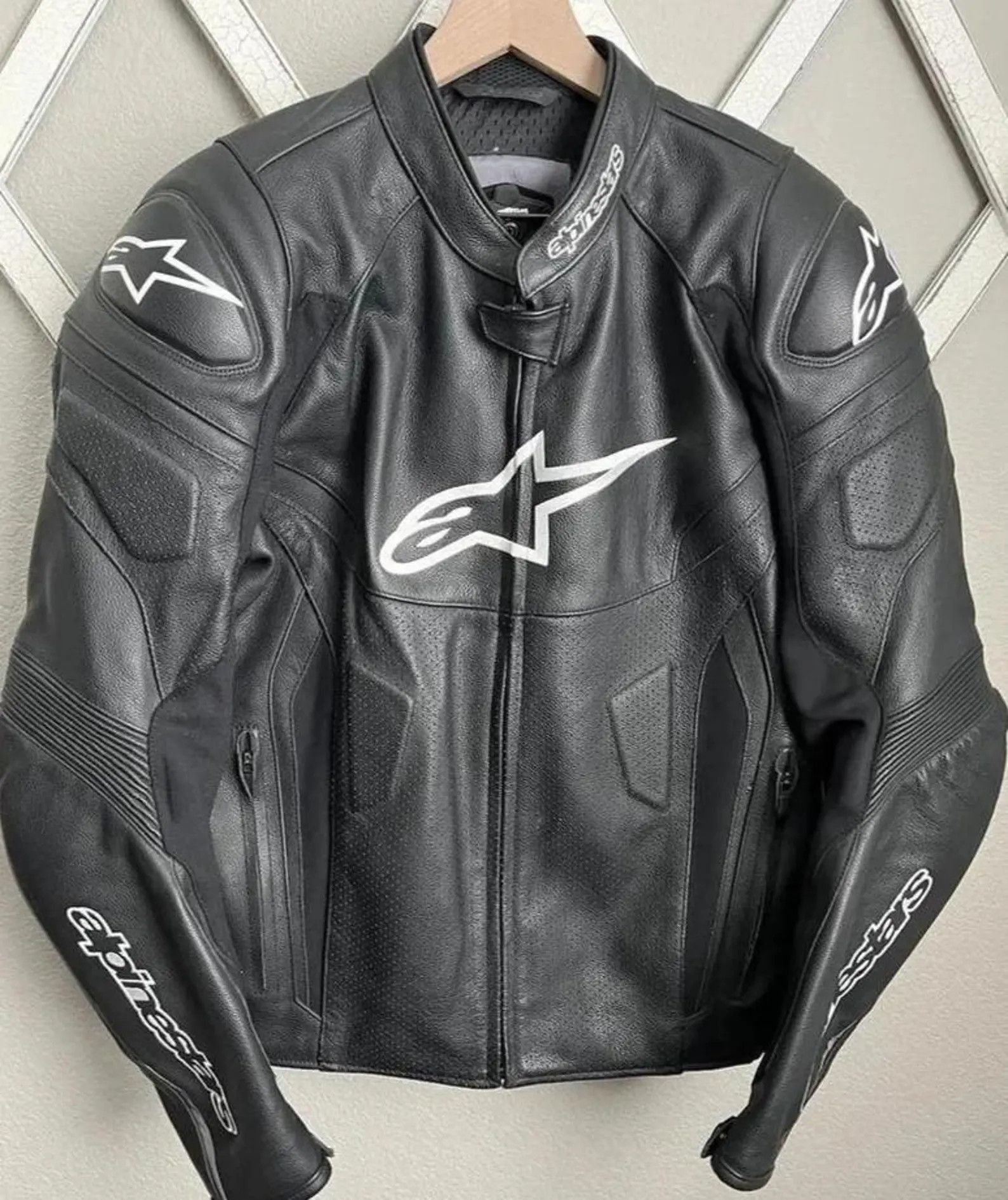 Other Men's Leather motorbike racing alpinestar jacket biker Size US S / EU 44-46 / 1 - 1 Thumbnail