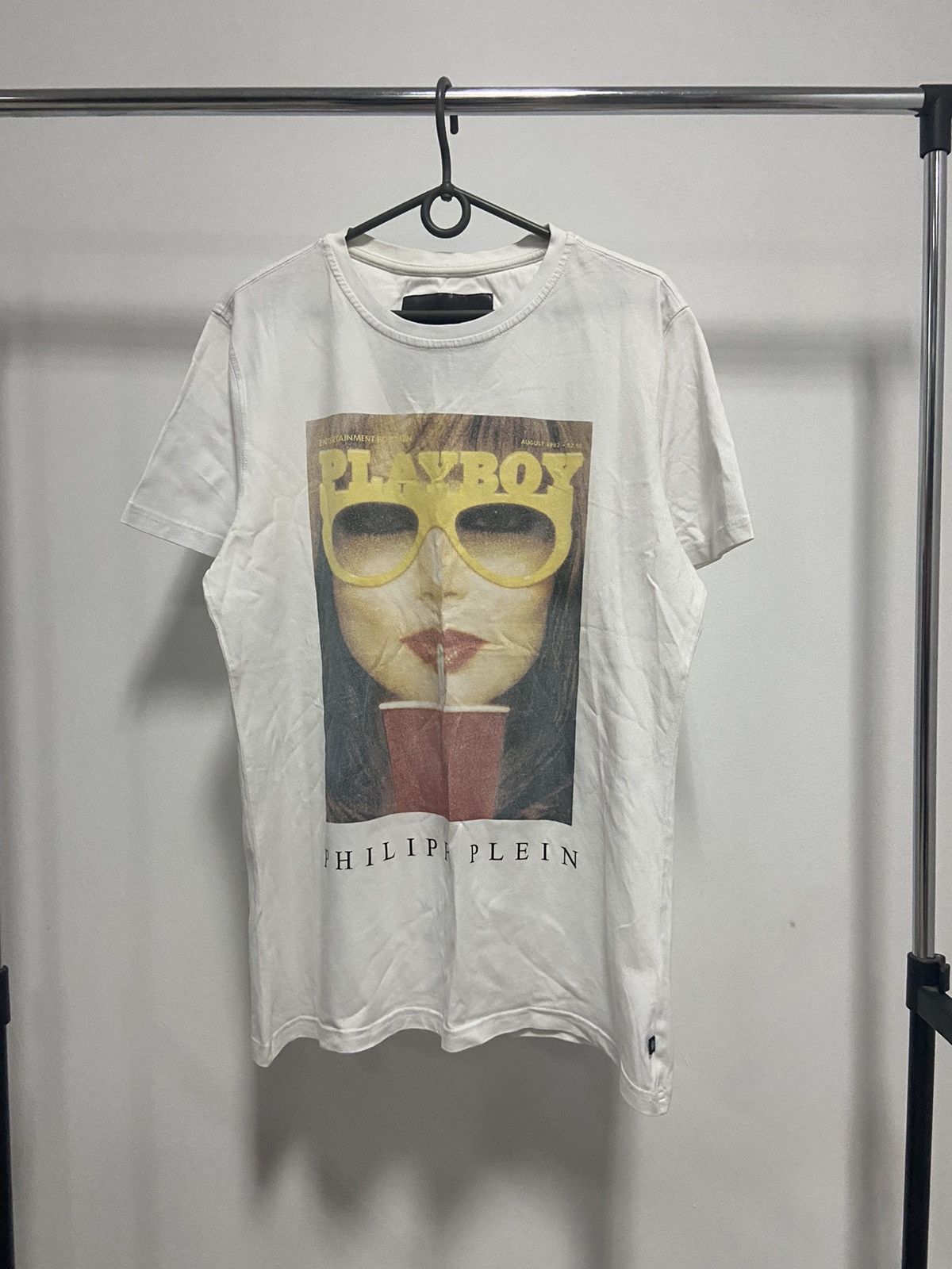 Philipp Plein Philipp Plein x Playboy Legend Continues big print t shirt Size US XL / EU 56 / 4 - 1 Thumbnail