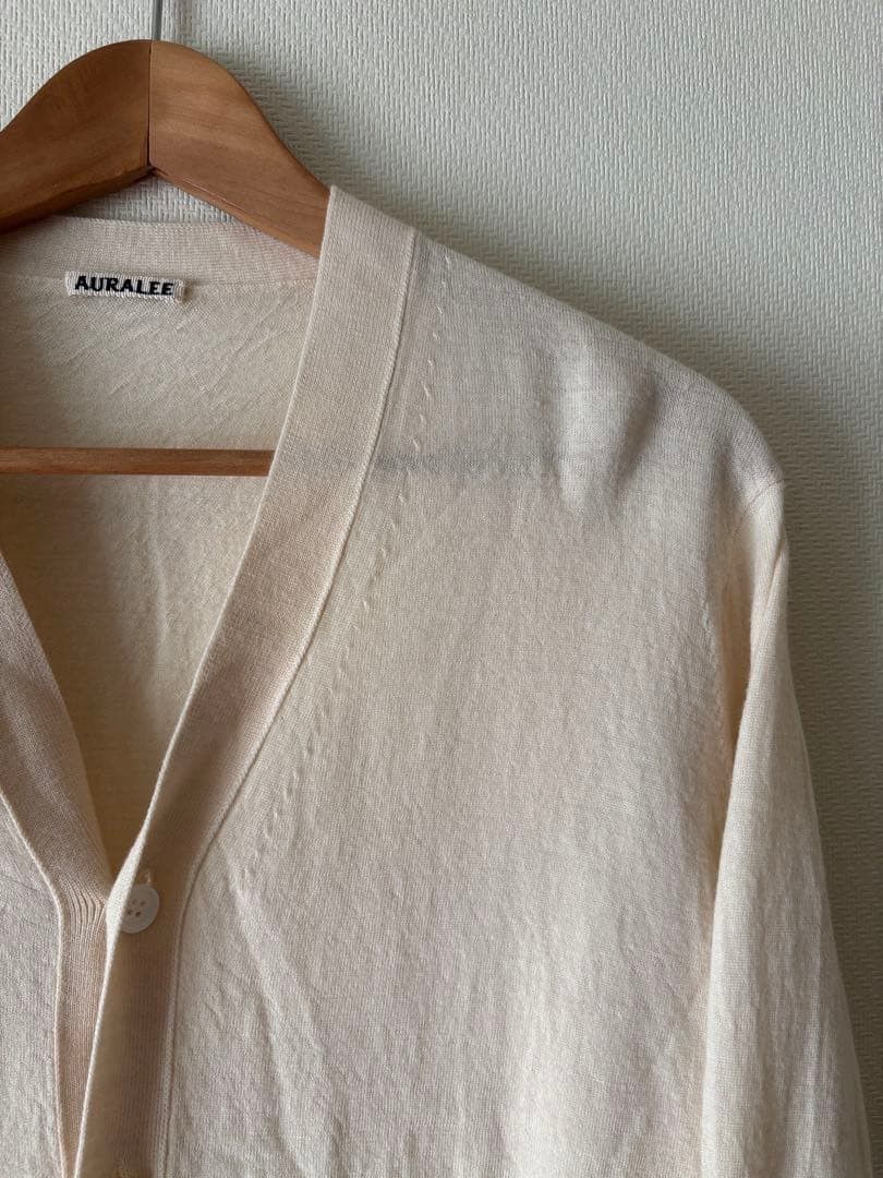 Auralee Cardigan Sweater Size US M / EU 48-50 / 2 - 2 Thumbnail
