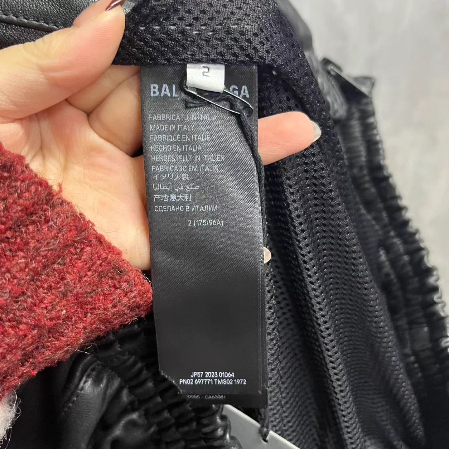 Balenciaga balenciaga leather jackets Size M / US 6-8 / IT 42-44 - 4 Thumbnail