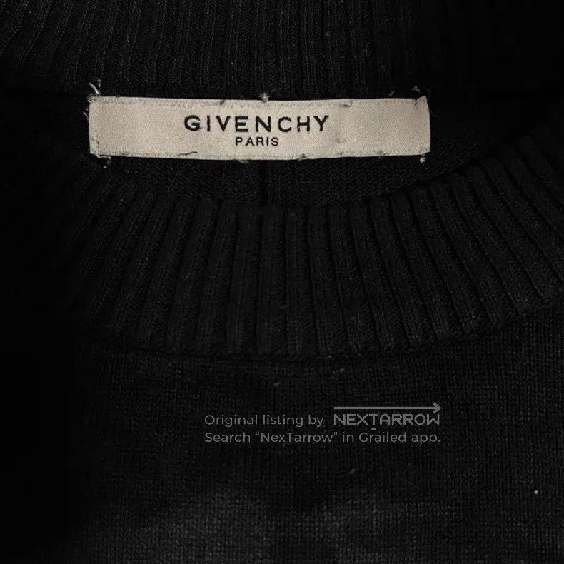 Givenchy Givenchy Rottweiler Striped Knit Sweatshirt Size US XS / EU 42 / 0 - 3 Thumbnail