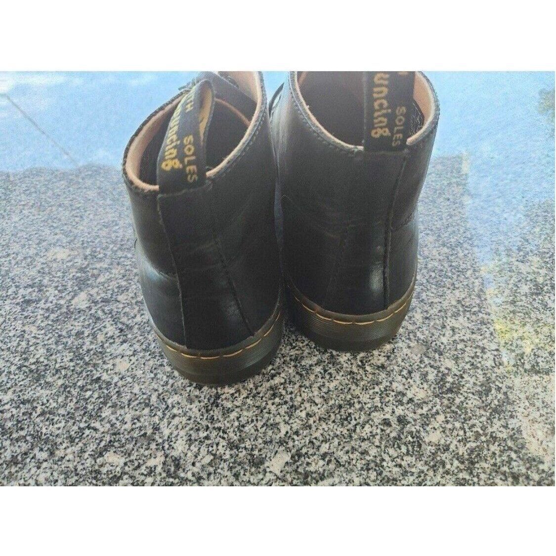 Dr. Martens Dr Martens Doc Cabrillo Black Leather Chukka Lace Up Boots S Size US 9 / EU 42 - 6 Thumbnail