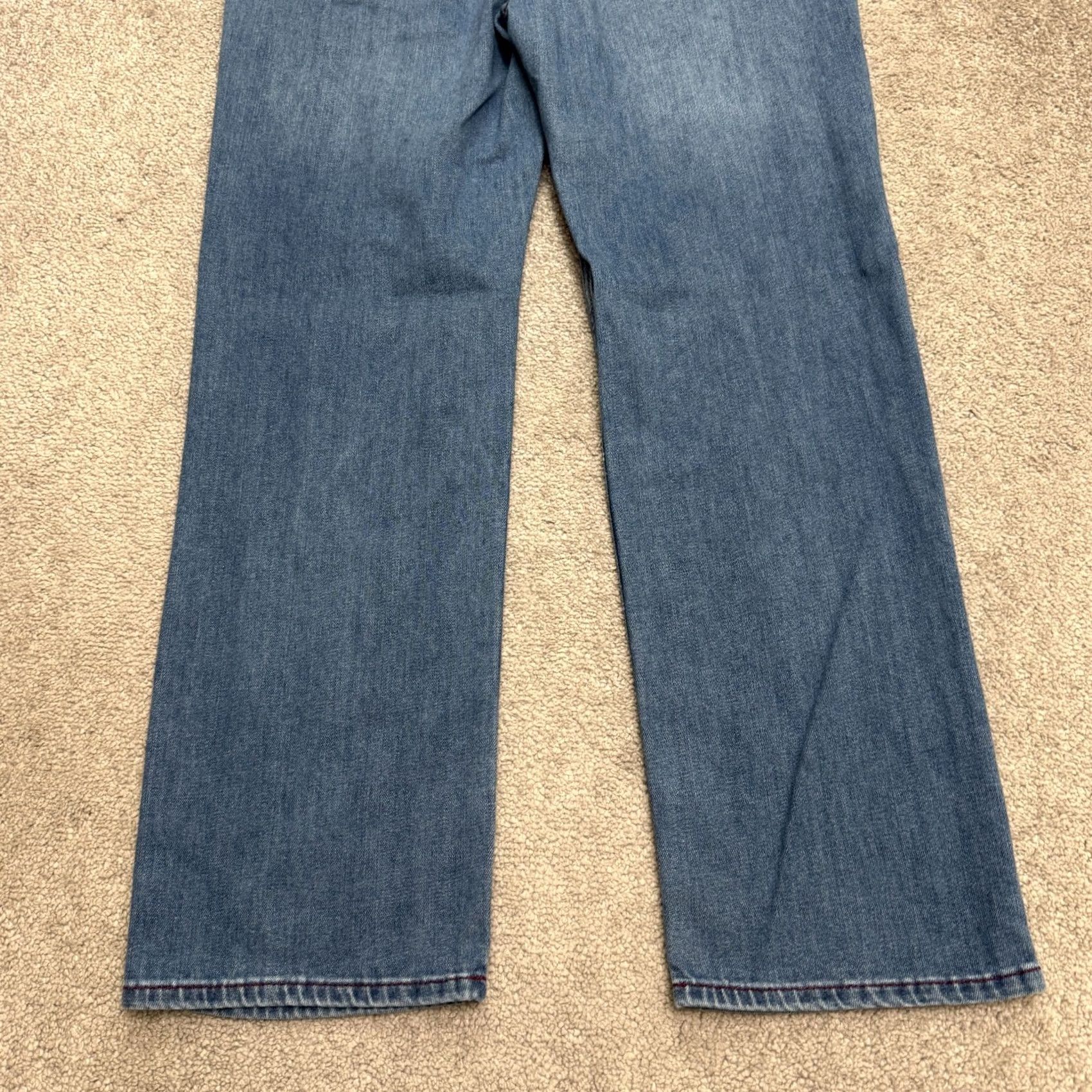 Tommy Bahama Tommy Bahama Jeans Mens 34x30 Regular Medium Wash Denim Straight 5-Pocket Button Zip Size US 34 / EU 50 - 4 Thumbnail