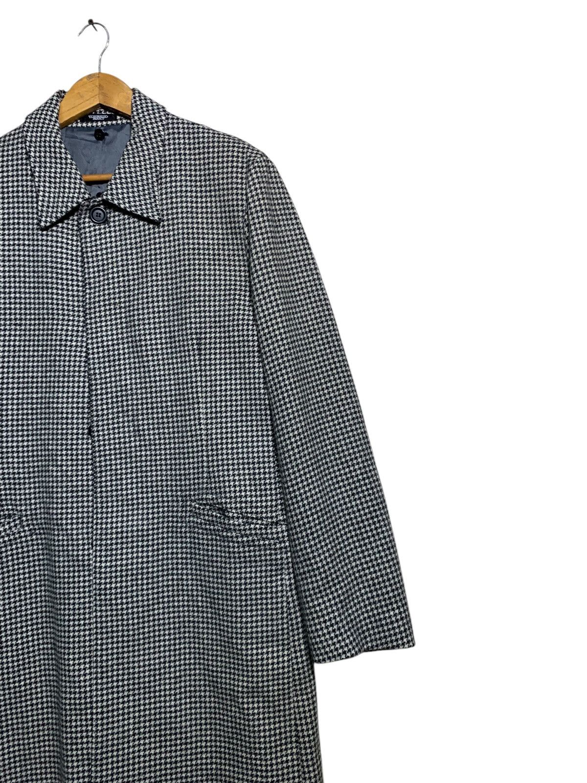 Tornado Mart 🔥TORNADO MART JAPAN HOUNDSTOOTH OVERCOATS Size US L / EU 52-54 / 3 - 3 Thumbnail