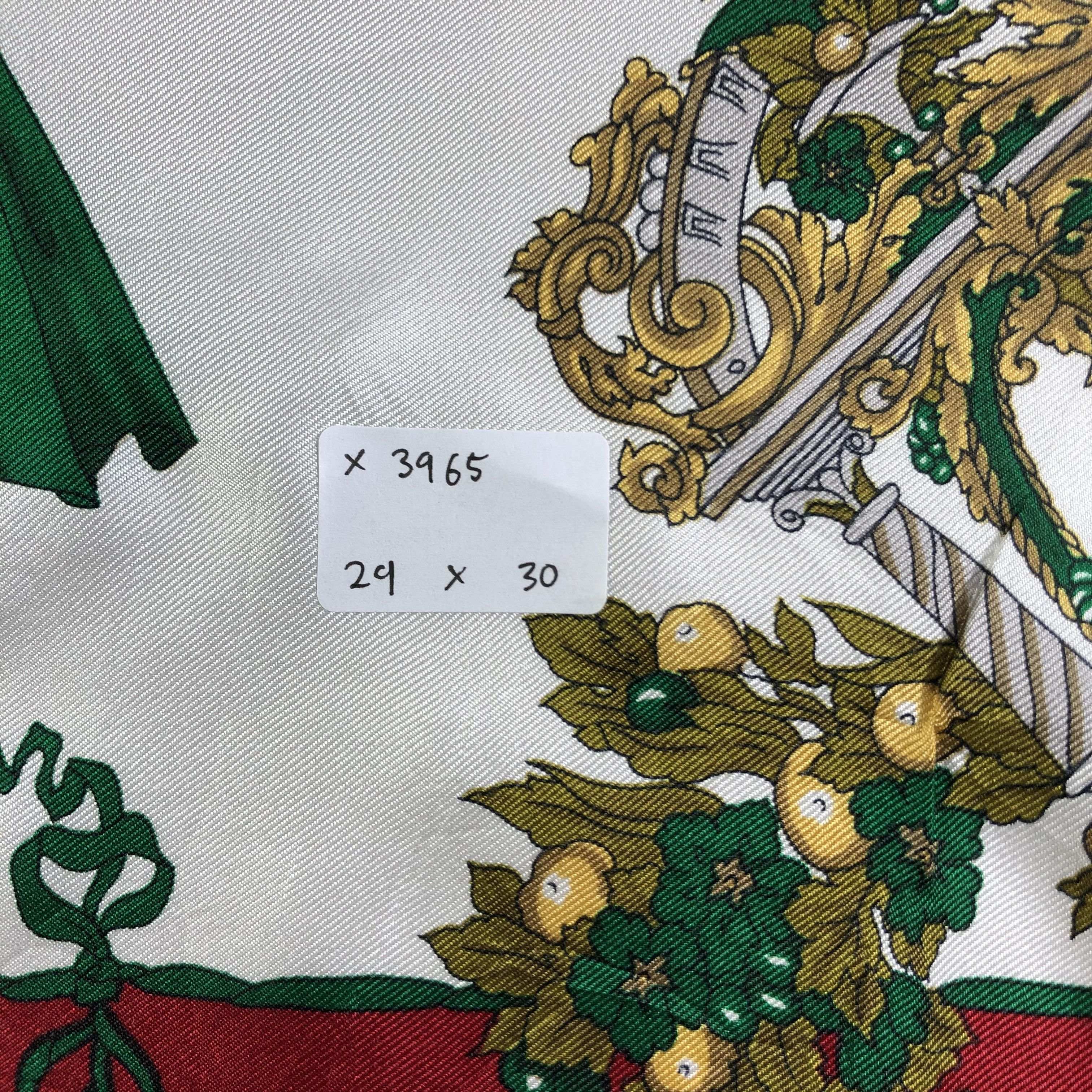Vintage Vintage Silk Scarf Size ONE SIZE - 6 Thumbnail