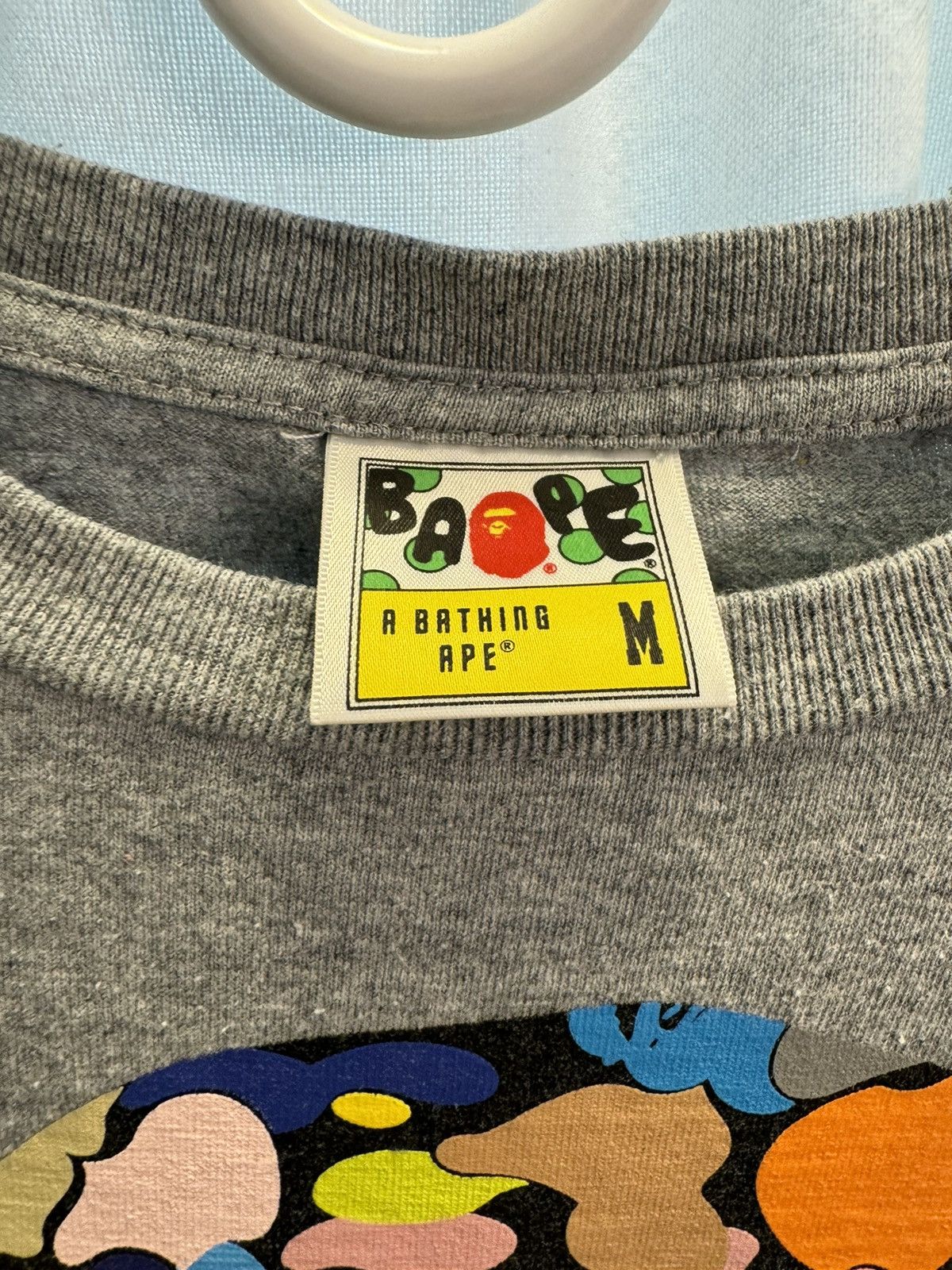Bape Multi Camo Big Ape Head Tee Size US M / EU 48-50 / 2 - 4 Thumbnail