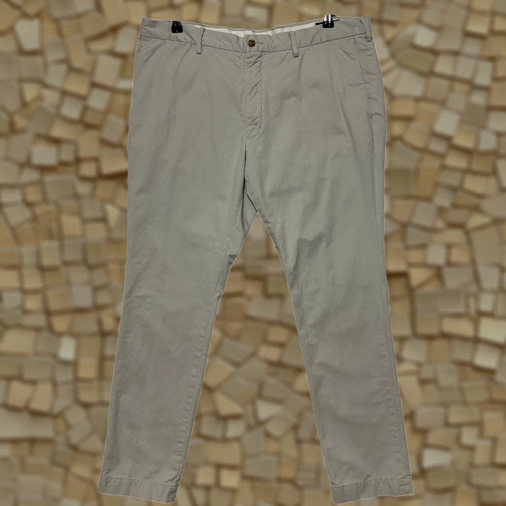 Polo Ralph Lauren Polo Ralph Lauren Pants Mens 38x32 Beige Chino Stretch Slim Fit Khaki Casual Size US M / EU 48-50 / 2 - 1 Thumbnail