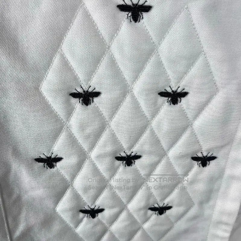 Dior Dior White Cotton Jacket for Women . Size M / US 6-8 / IT 42-44 - 3 Thumbnail
