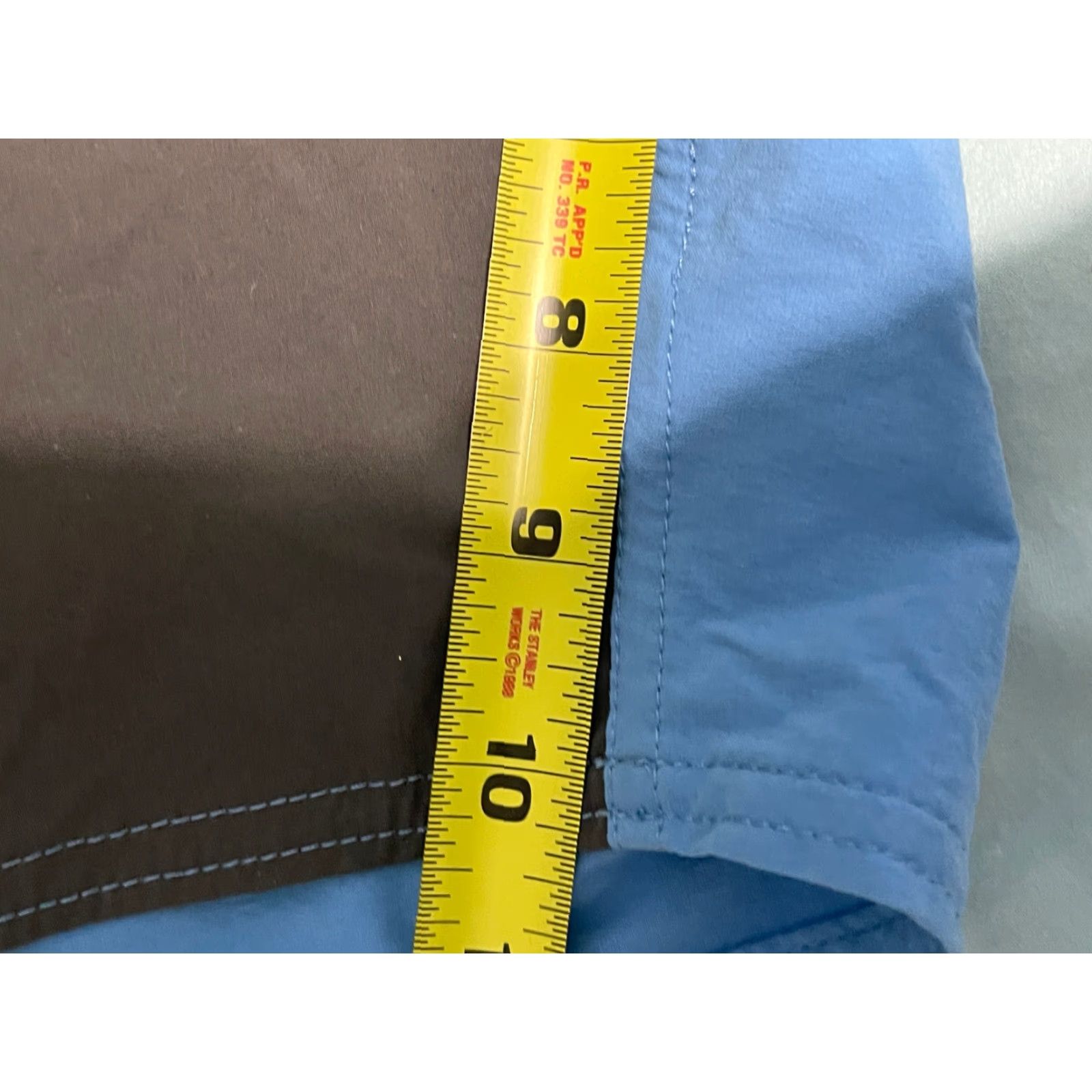 Patagonia Patagonia BoardShorts Men’s Blue Gray 36 Nylon Spandex Drawstring Pocket Stretch Board Shorts Mens Size ONE SIZE - 6 Thumbnail