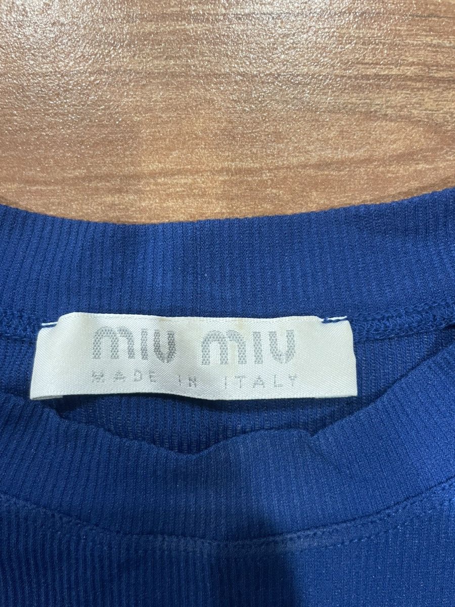 Miu Miu Miu Miu Tshirt Size M / US 6-8 / IT 42-44 - 6 Thumbnail