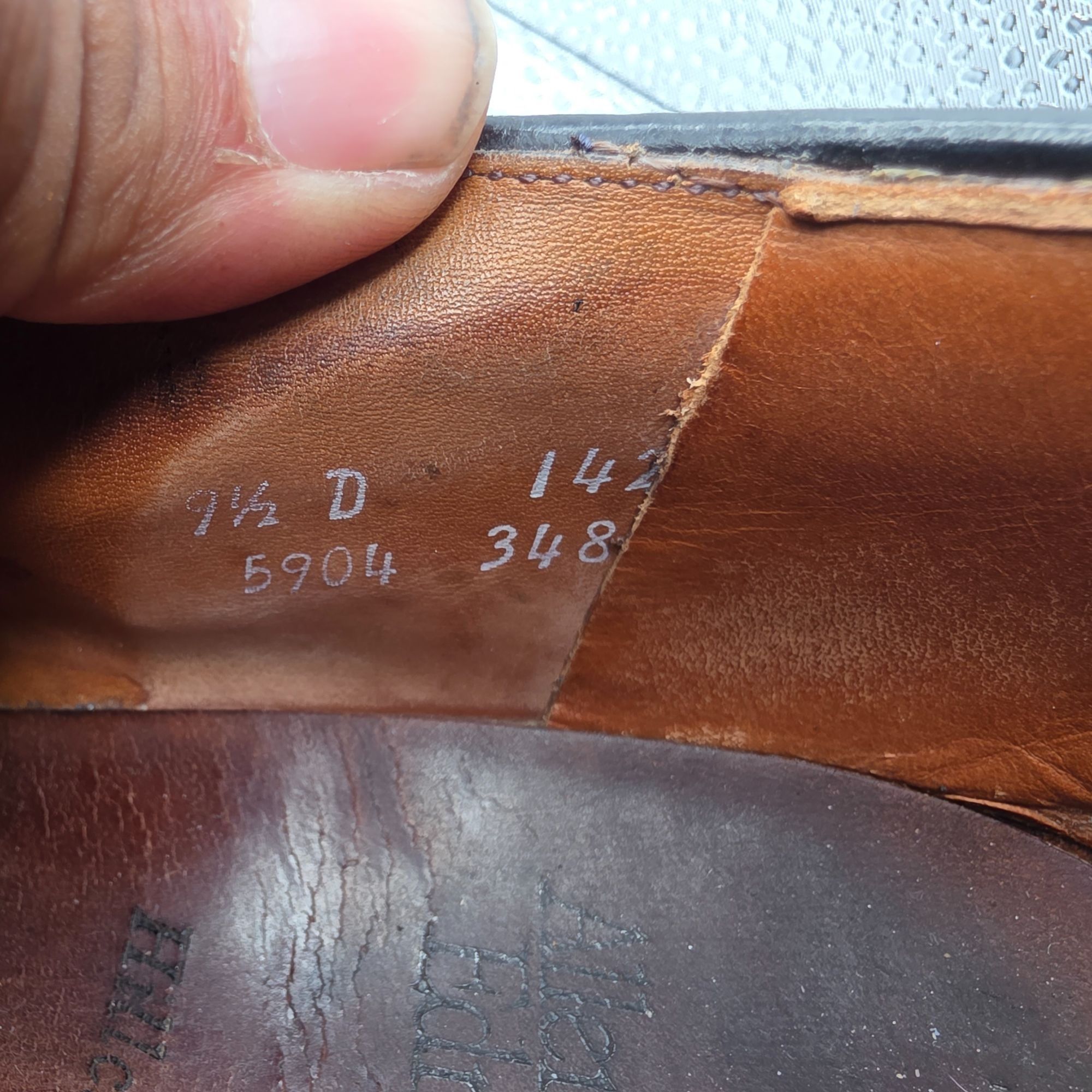 Allen Edmonds Allen Edmonds Hillcrest Mens Size 9.5 Black Leather Bicycle Size US 9.5 / EU 42-43 - 6 Thumbnail