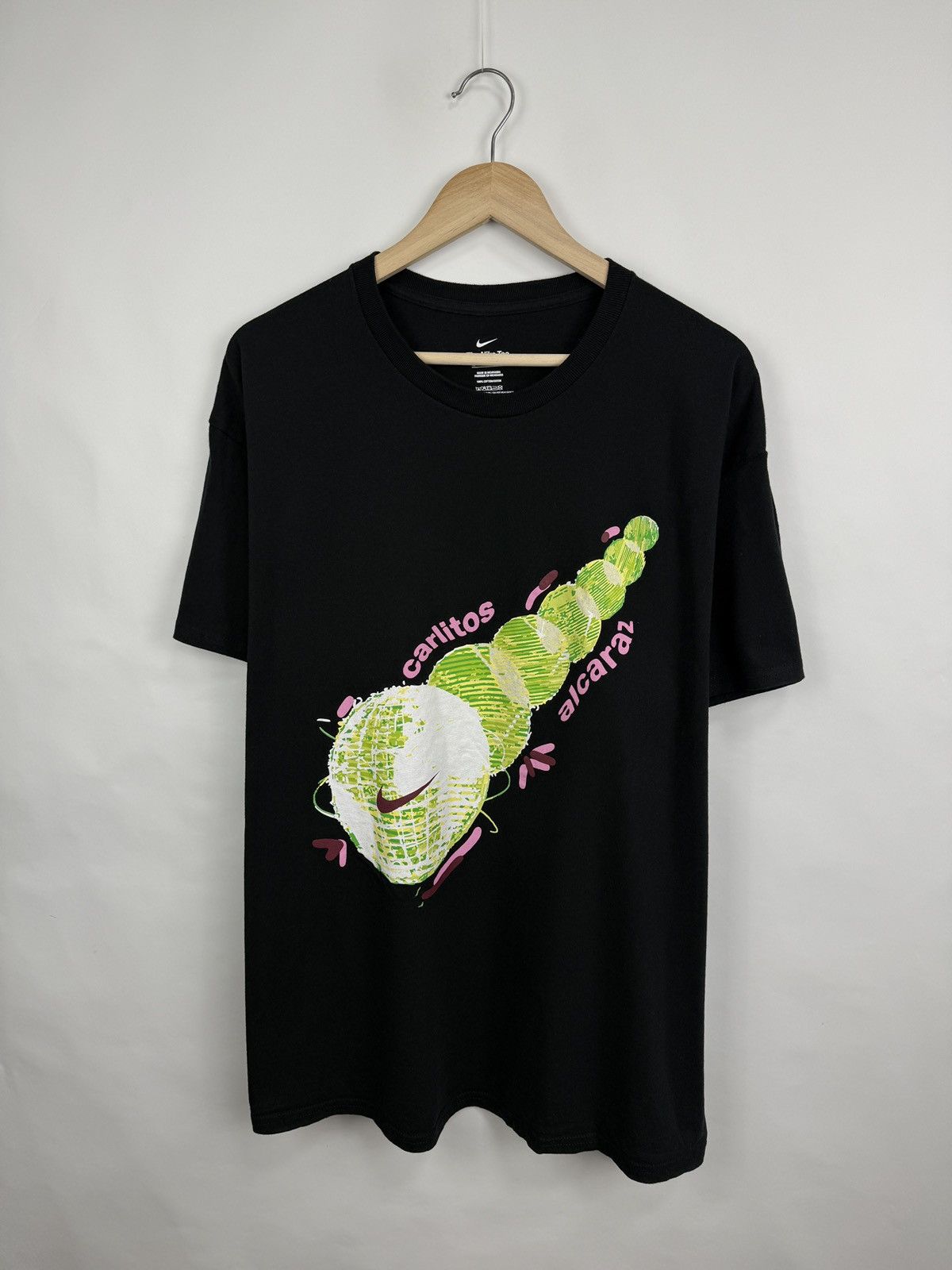 Nike 🇪🇸🎾 Nike Carlos Alcaraz Nike Tennis T-Shirt rodger federer Size US XL / EU 56 / 4 - 2 Thumbnail