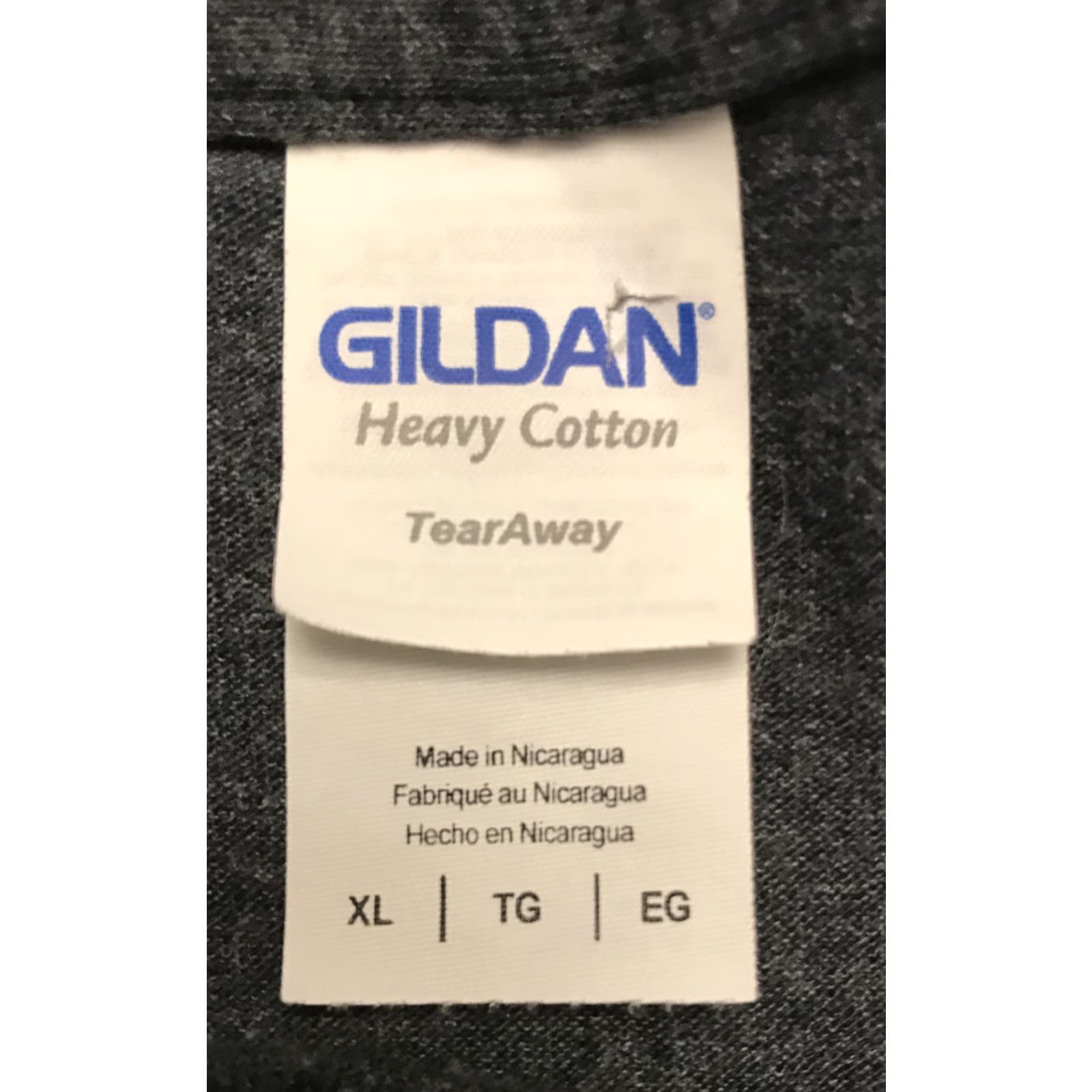Gildan Gildan Mens TvShirt XL Short Sleeve Gray Red Wolf B194 Mens Shirt XL Gray Wolf T-Shirt Size US XL / EU 56 / 4 - 3 Thumbnail