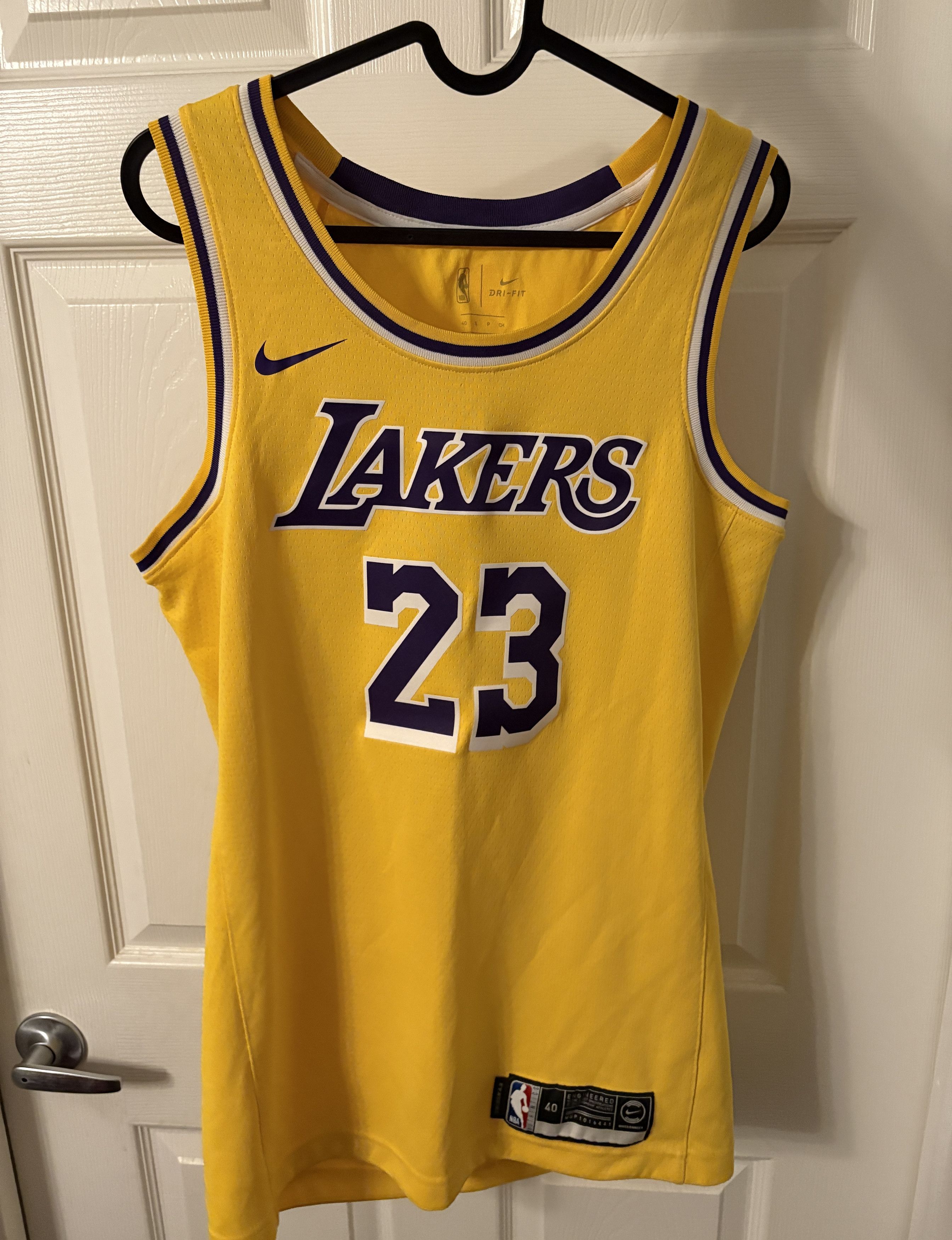 Nike Lebron James Los Angeles Lakers swingman jersey Size US S / EU 44-46 / 1 - 1 Thumbnail