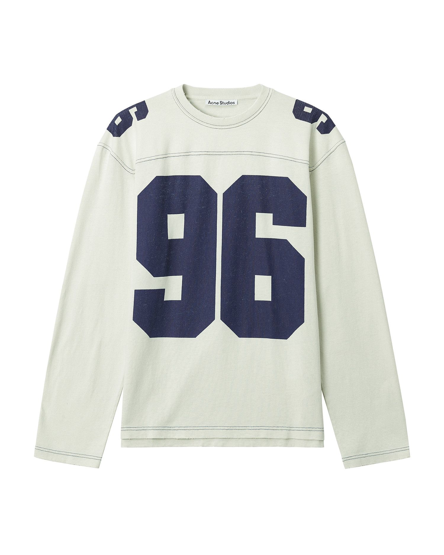 Acne Studios Acne Studios Number Print Long Sleeve Shirt Size XS / US 0-2 / IT 36-38 - 1 Thumbnail