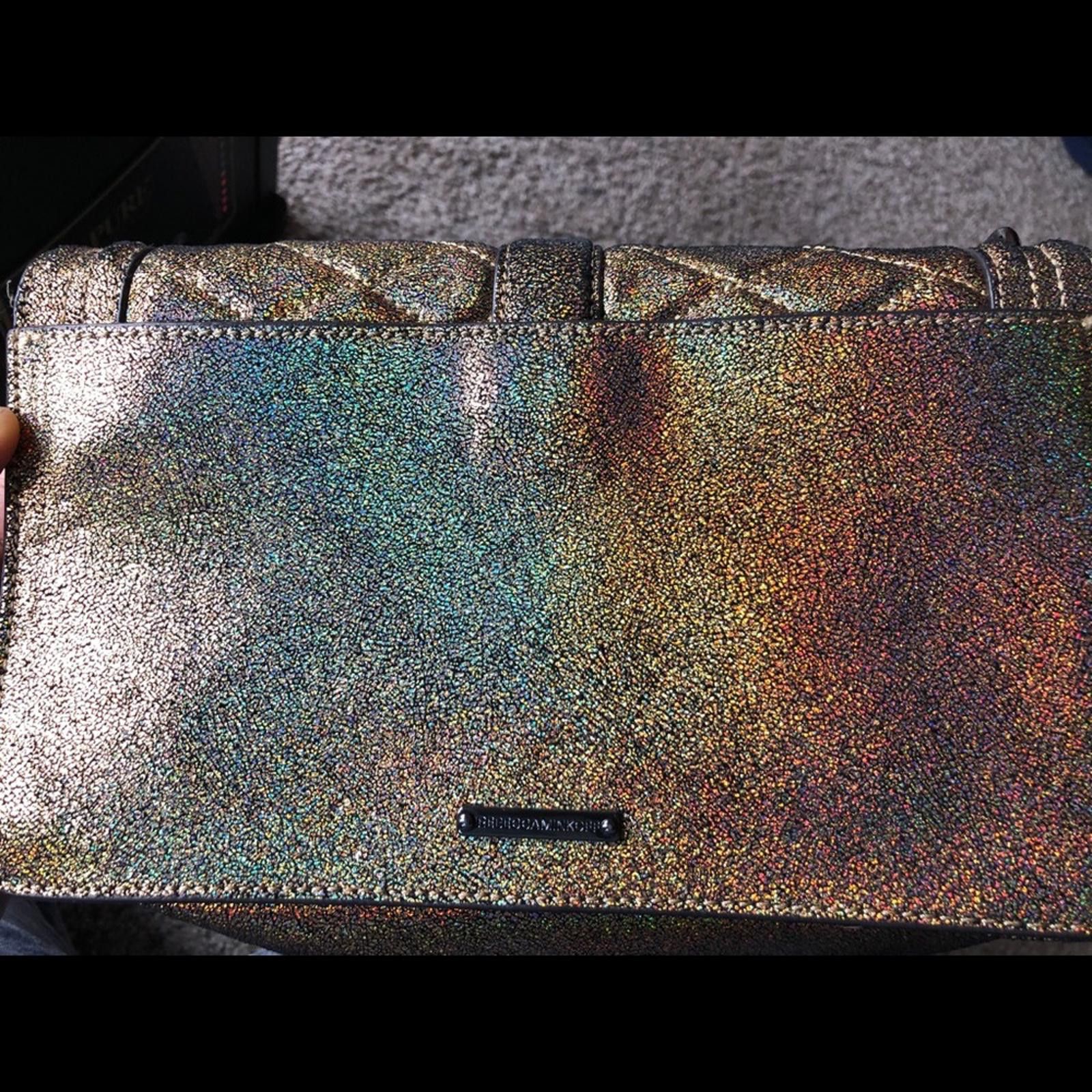 Other Iridescent Rebecca Minkoff Quilted Love Crossbody Size ONE SIZE - 9 Thumbnail