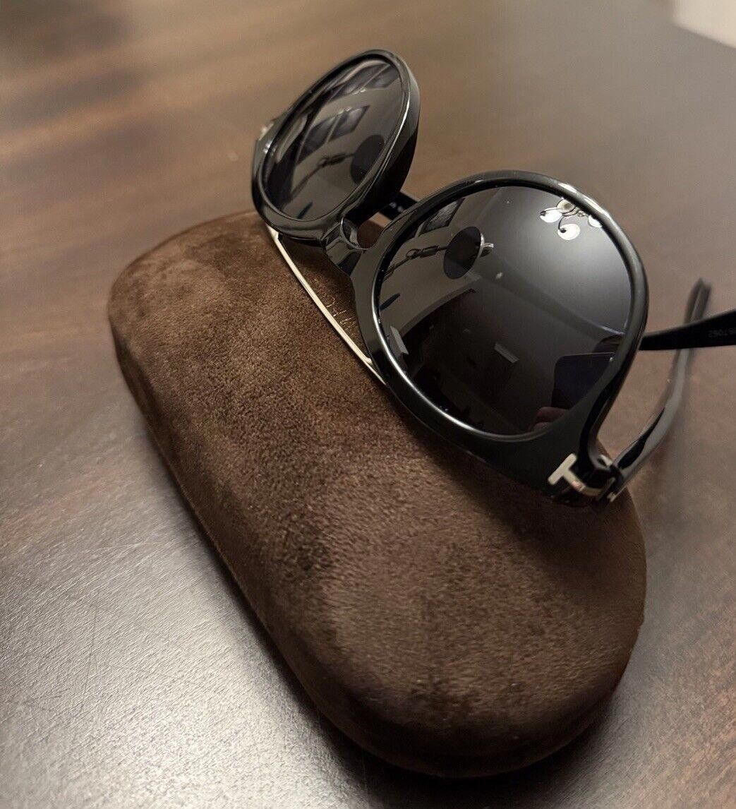 Tom Ford Tom Ford Newman TF515 01V 53mm Black Blue Lens Size ONE SIZE - 5 Thumbnail