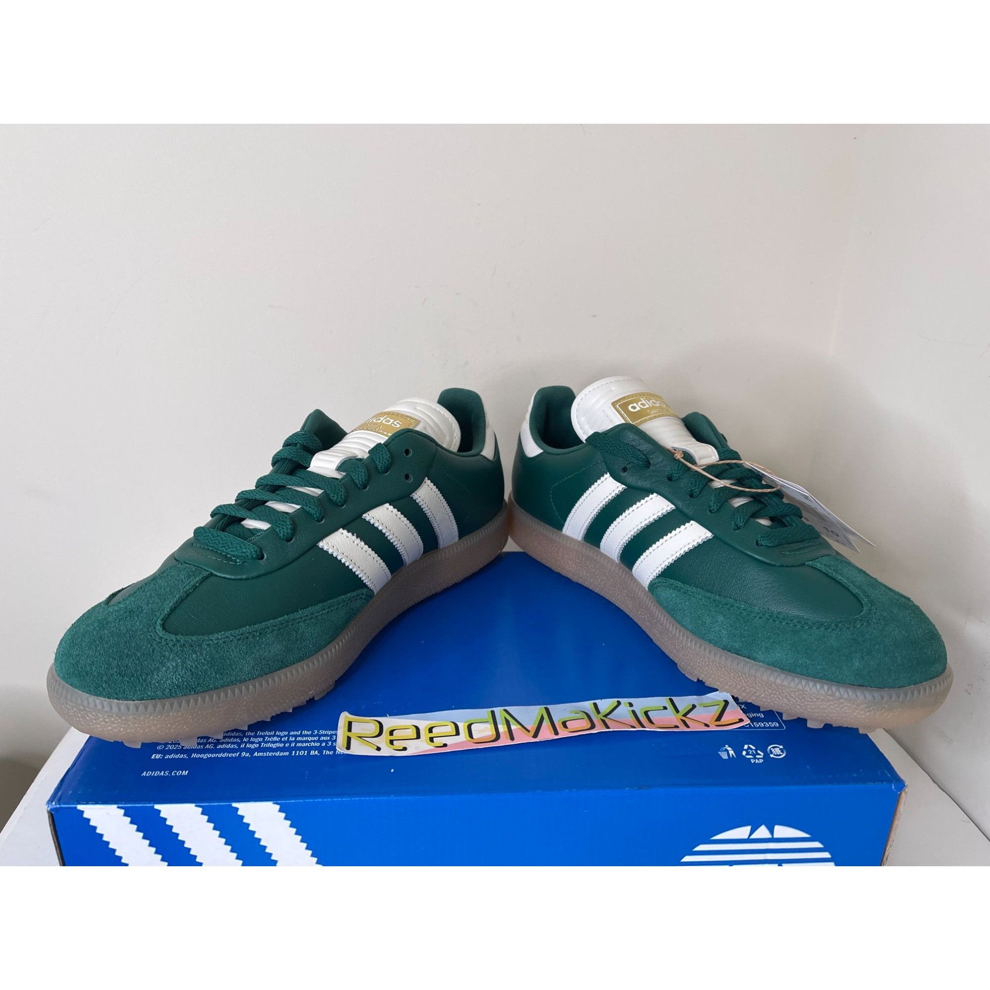 Adidas Adidas Samba Golf Shoes Spikeless Green Gum Mens 8us Size US 8 / EU 41 - 5 Thumbnail
