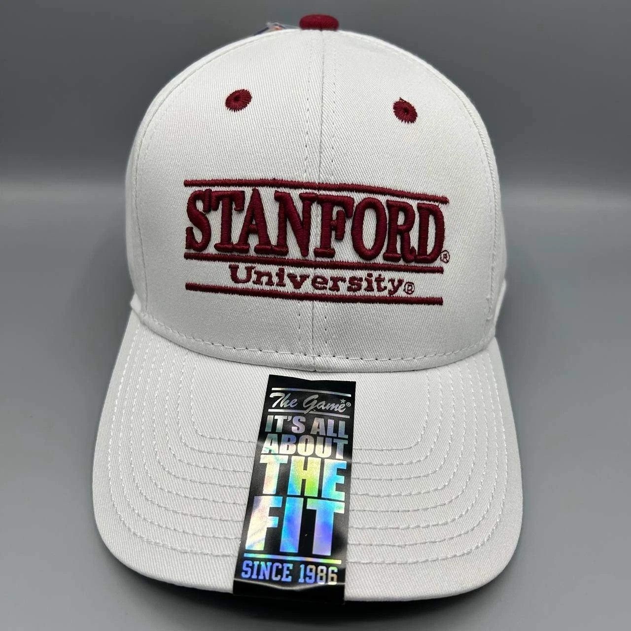 The Game Vintage Stanford Cardinal University Hat Men NCAA Snap Back Size ONE SIZE - 1 Thumbnail