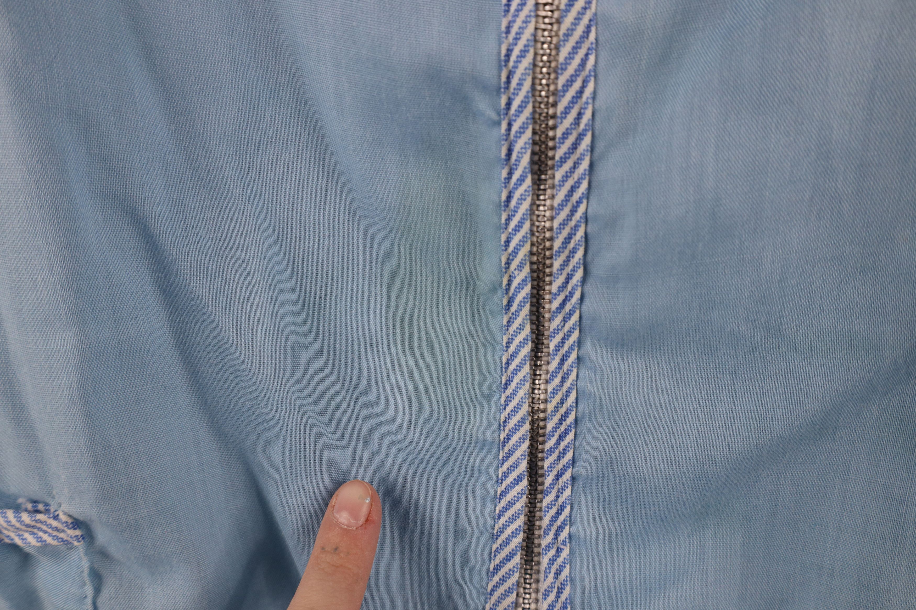 Vintage Vintage 60s 70s Streetwear Striped Full Zip Vest USA Size M / US 6-8 / IT 42-44 - 5 Thumbnail