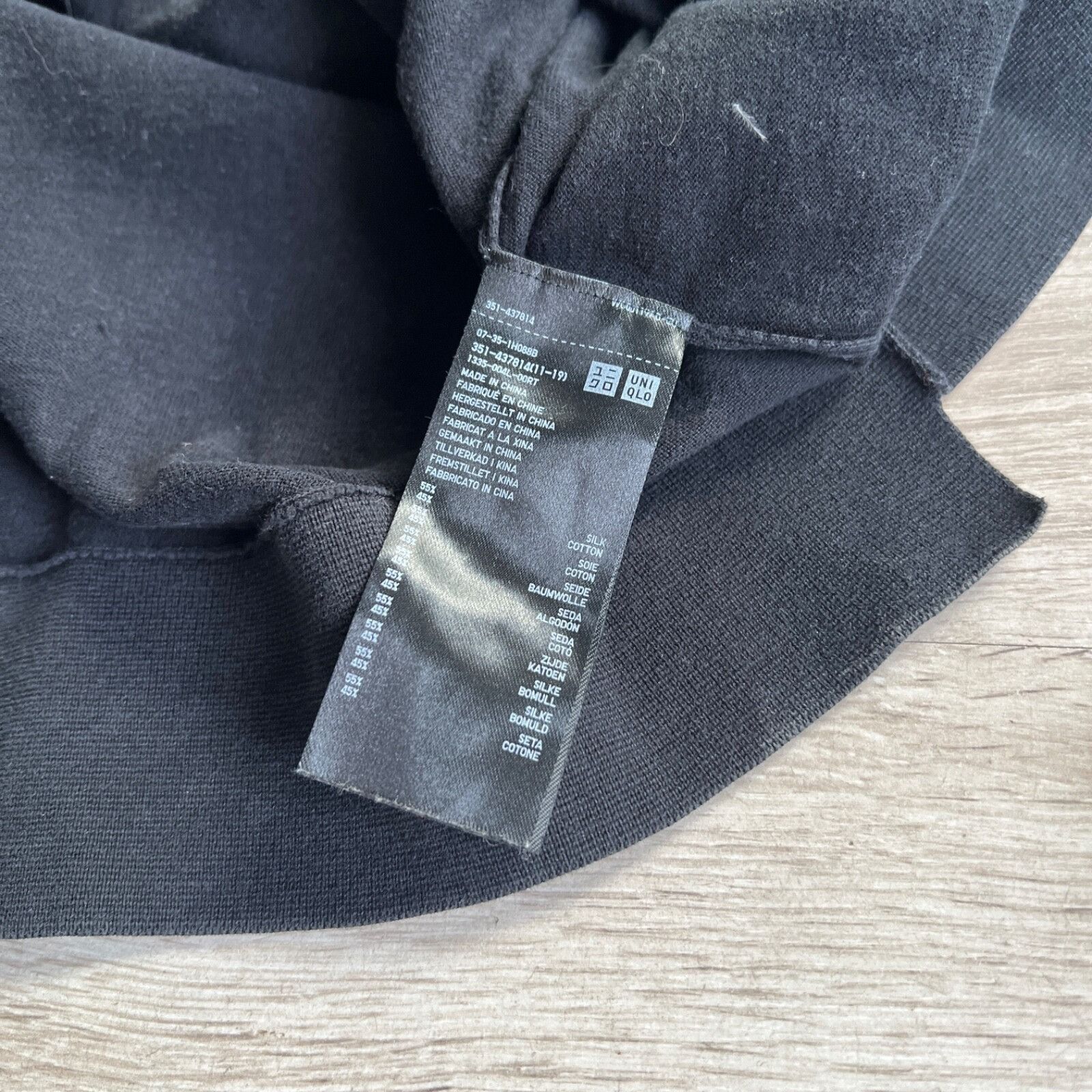 Jil Sander +J Jil Sander Uniqlo Silk Cotton Lightweight Sweater 8854AC Size US XL / EU 56 / 4 - 5 Thumbnail