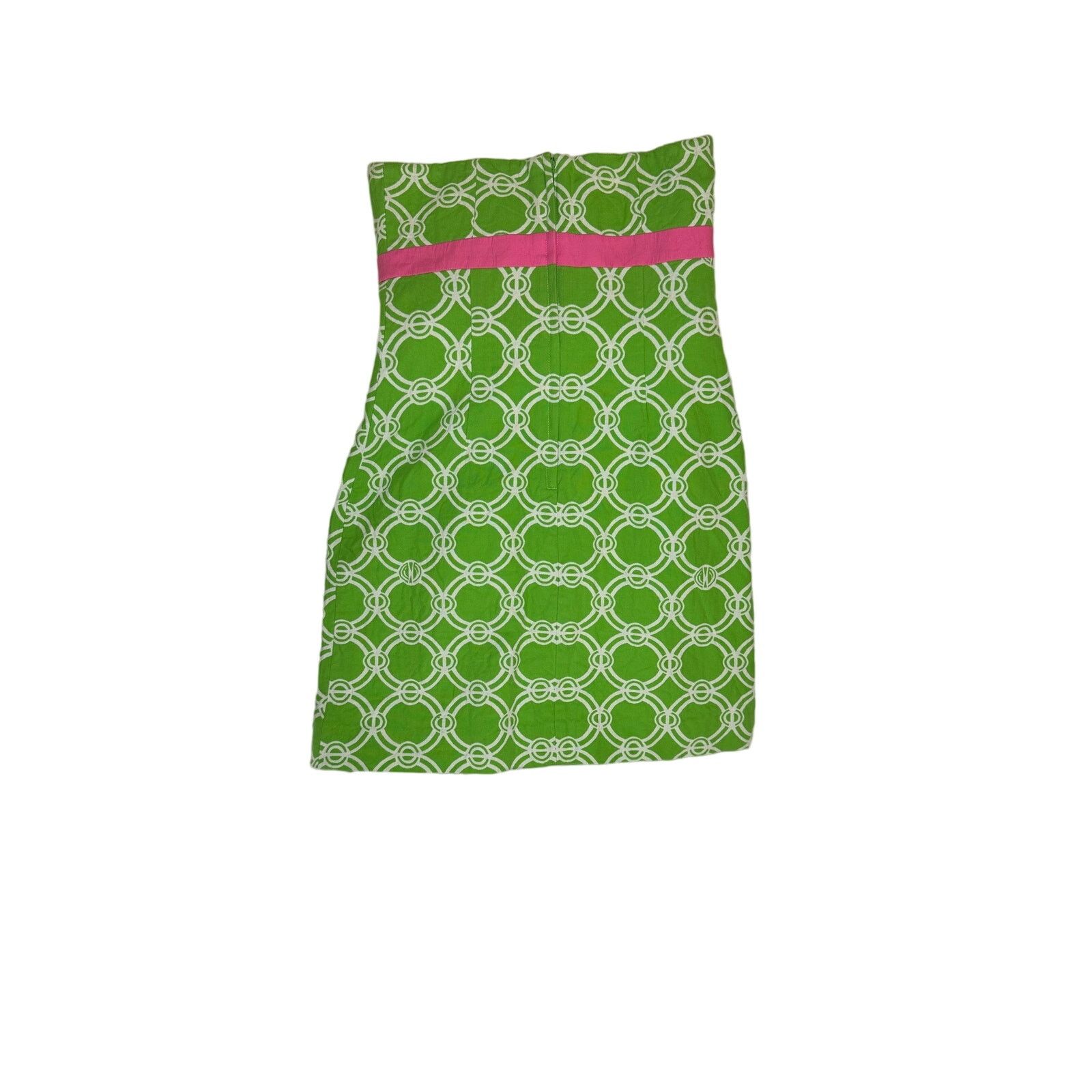 Lilly Pulitzer Lilly Pulitzer Preppy Strapless Dress Size XS / US 0-2 / IT 36-38 - 2 Thumbnail