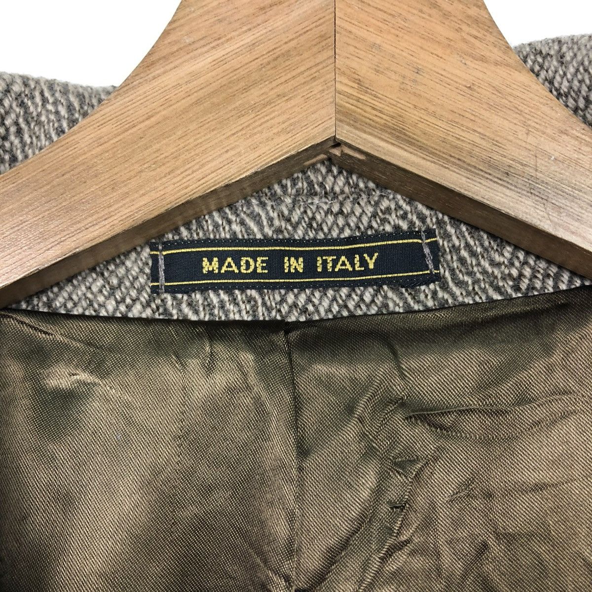 Vintage 🔥RICH BROWN LONG COATS WOOL HERRINGBONE MARTEN’S CASHMERE Size US M / EU 48-50 / 2 - 18 Thumbnail