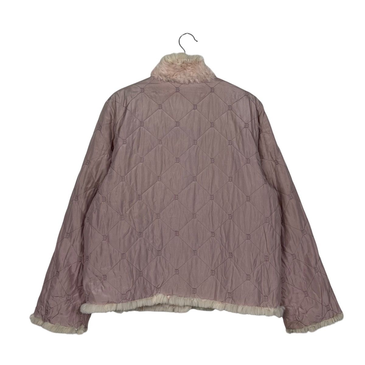 Balmain Balmain Paris Rabbit Fur Silk Reversible Jacket Size L / US 10 / IT 46 - 16 Thumbnail