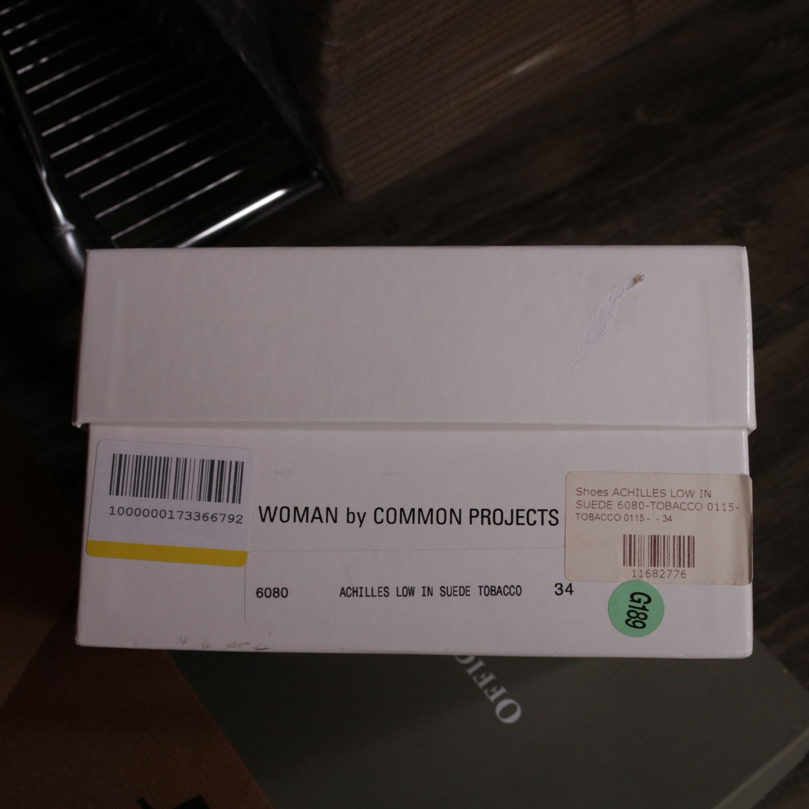 Common Projects Common Projects Achilles Low Leather Sneakers Suede 34 4 Size US 4 / IT 34 - 6 Thumbnail