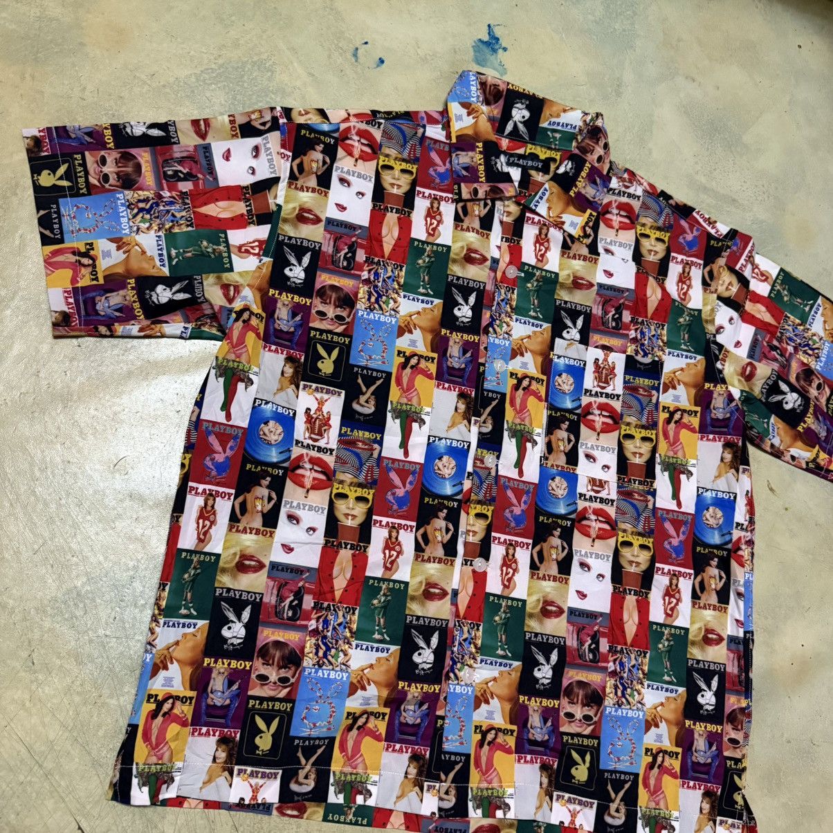 Playboy Playboy Full Print Button Up Shirt Size US S / EU 44-46 / 1 - 4 Thumbnail
