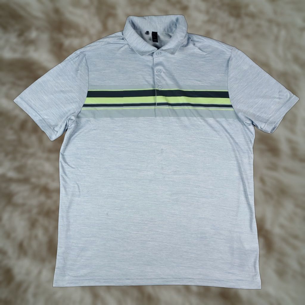 Adidas Adidas Polo Shirt Mens L Blue Golf Casual Short Sleeve Polo Shirt Mens Size L Blue Adidas Sports Preppy Modern Size US L / EU 52-54 / 3 - 1 Thumbnail