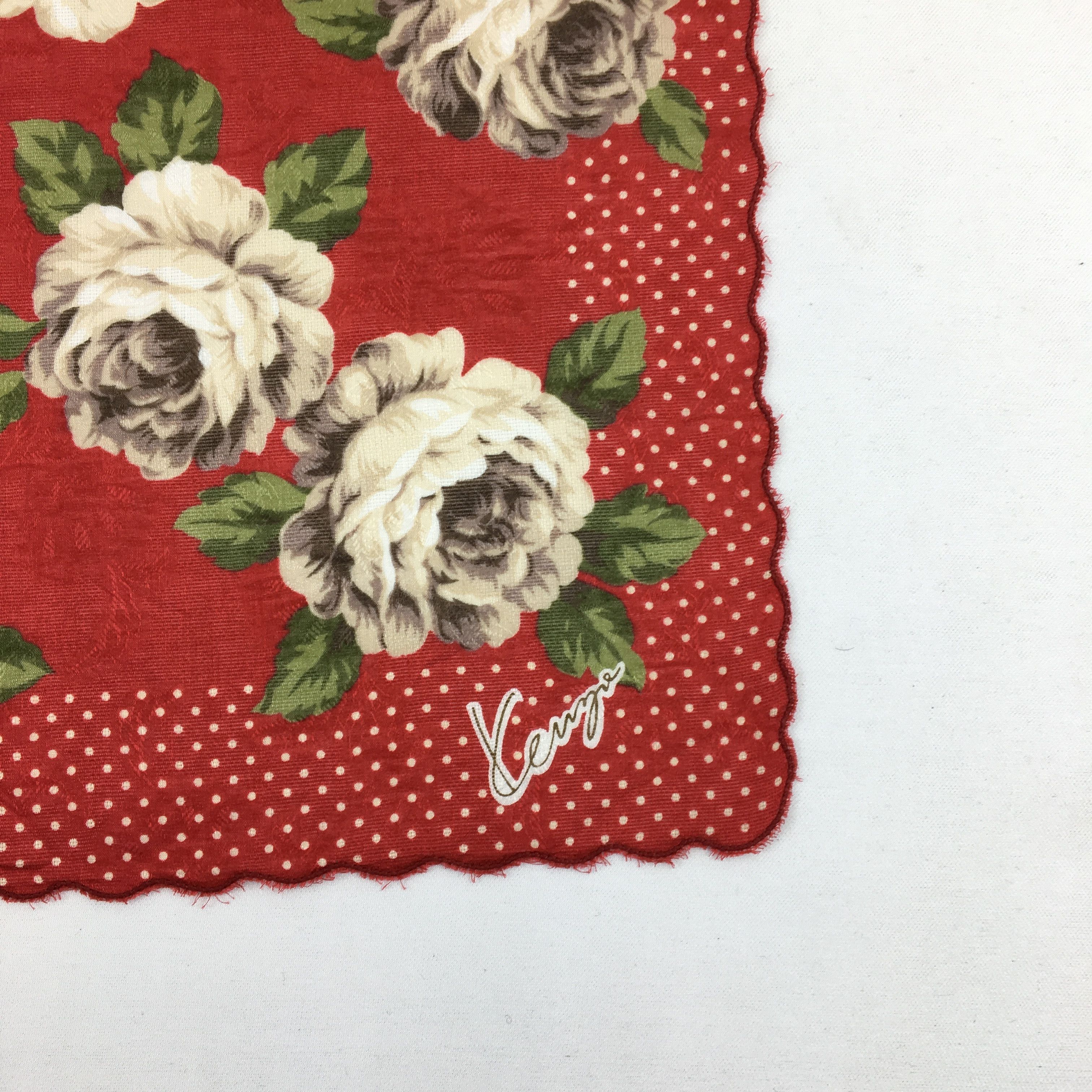 Kenzo Vintage Kenzo Handkerchief Neckerchief Bandana Size ONE SIZE - 3 Thumbnail