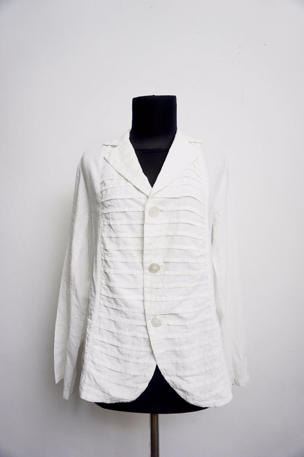 Issey Miyake × Japanese Brand Issey miyake Plantation line stripe pattern Size M / US 6-8 / IT 42-44 - 1 Thumbnail