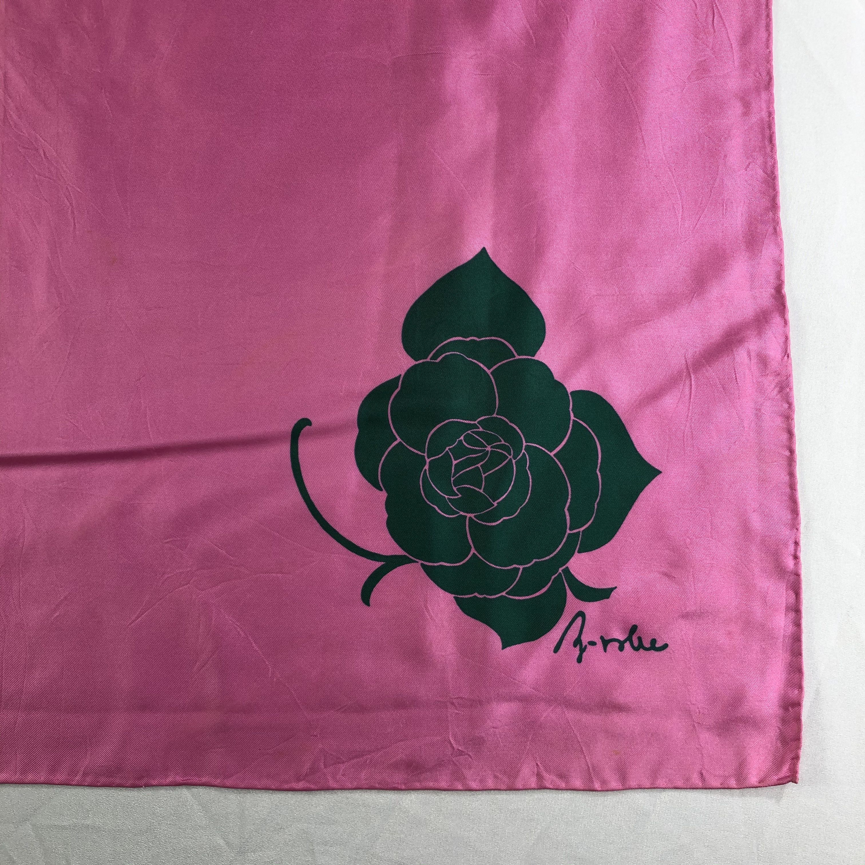 Vintage Vintage Silk Scarf Size ONE SIZE - 3 Thumbnail