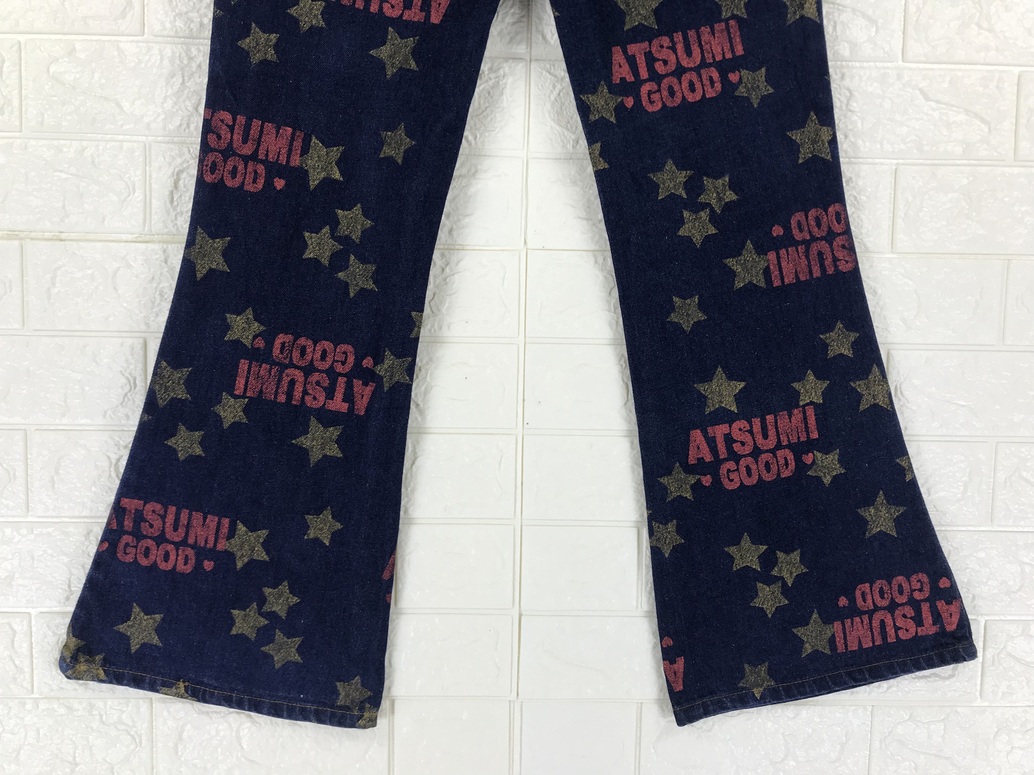 Hysteric Glamour Hysteric Glamour x Atsumi Good Over Printed Jeans Size 26" / US 2 / IT 38 - 8 Thumbnail