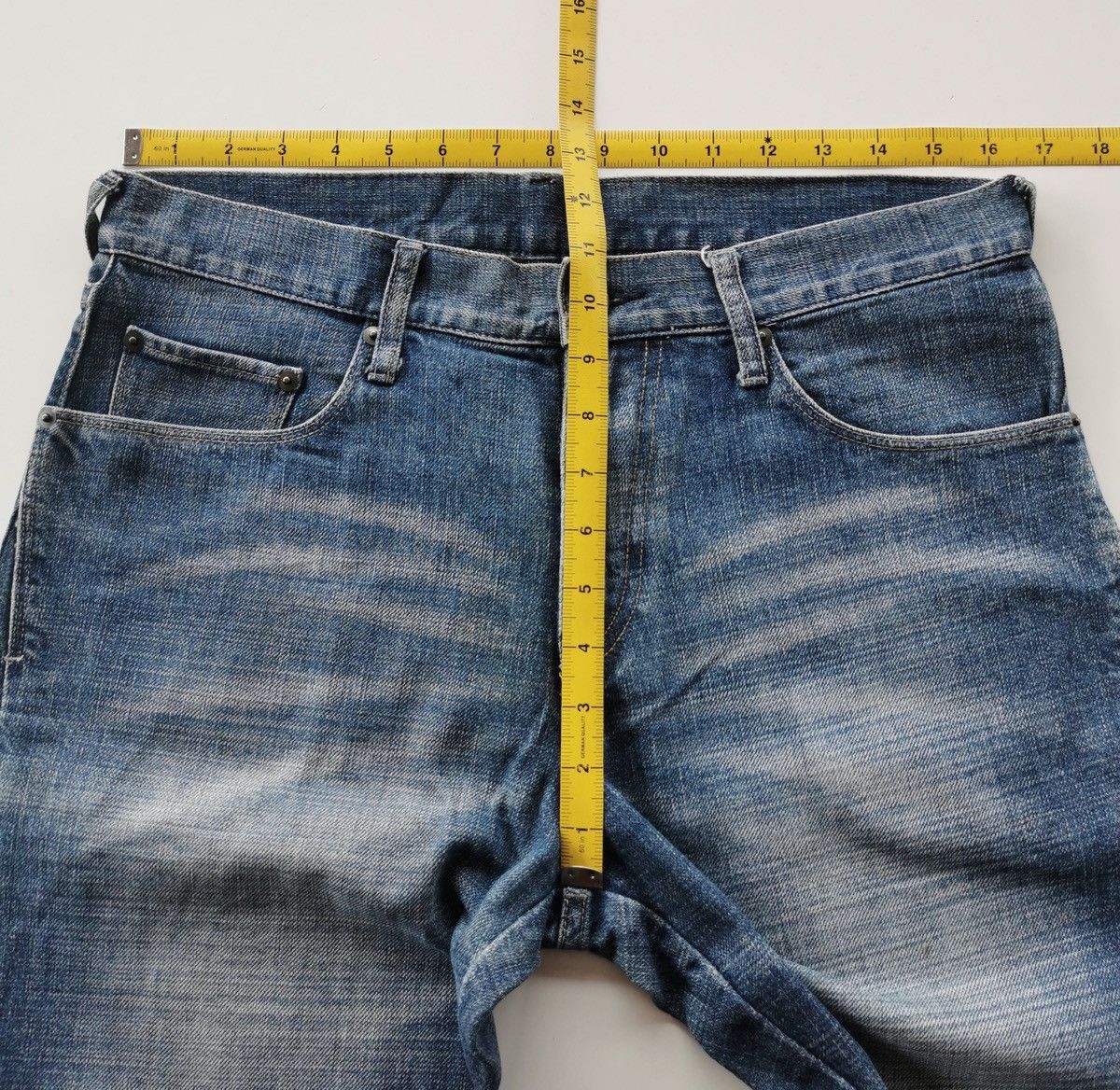 Somar Uniqlo Flare Denim Jeans Size US 32 / EU 48 - 13 Thumbnail