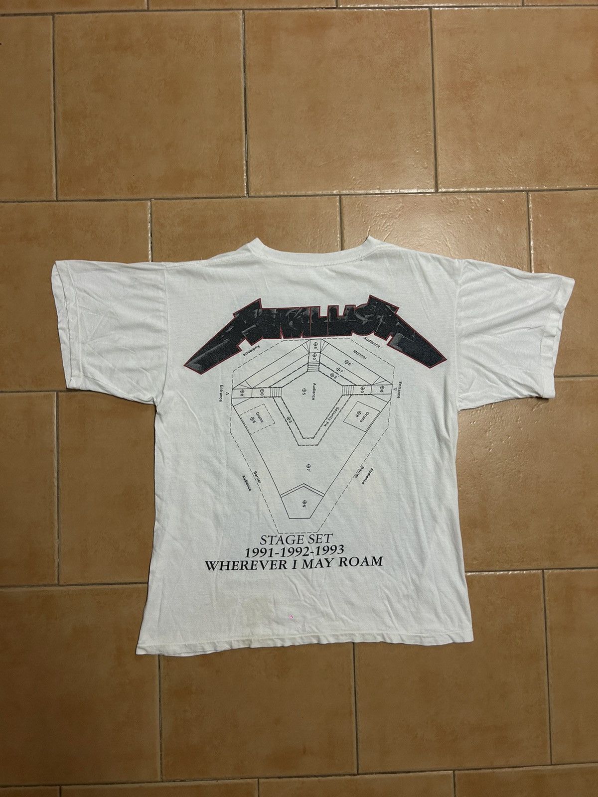 Metallica Metallica 1991 original merch vintage tee Size US M / EU 48-50 / 2 - 9 Thumbnail