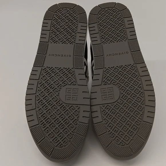 Givenchy GIVENCHY G4 Strapped White Logo High Top Sneakers- EU43/US10 Size US 10 / EU 43 - 12 Thumbnail