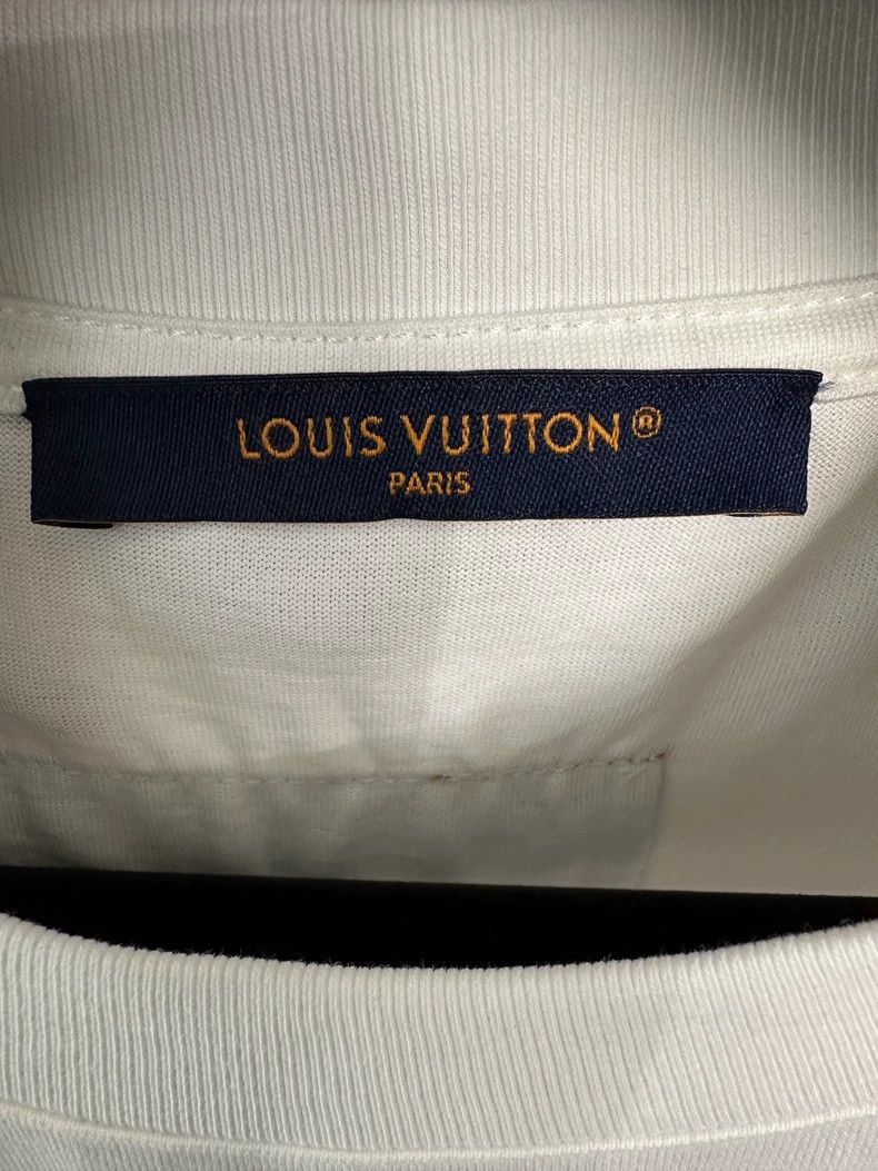 Louis Vuitton Louis Vuitton SS23 Oil Painting Graffiti Short Sleeve T-Shi Size US L / EU 52-54 / 3 - 3 Thumbnail
