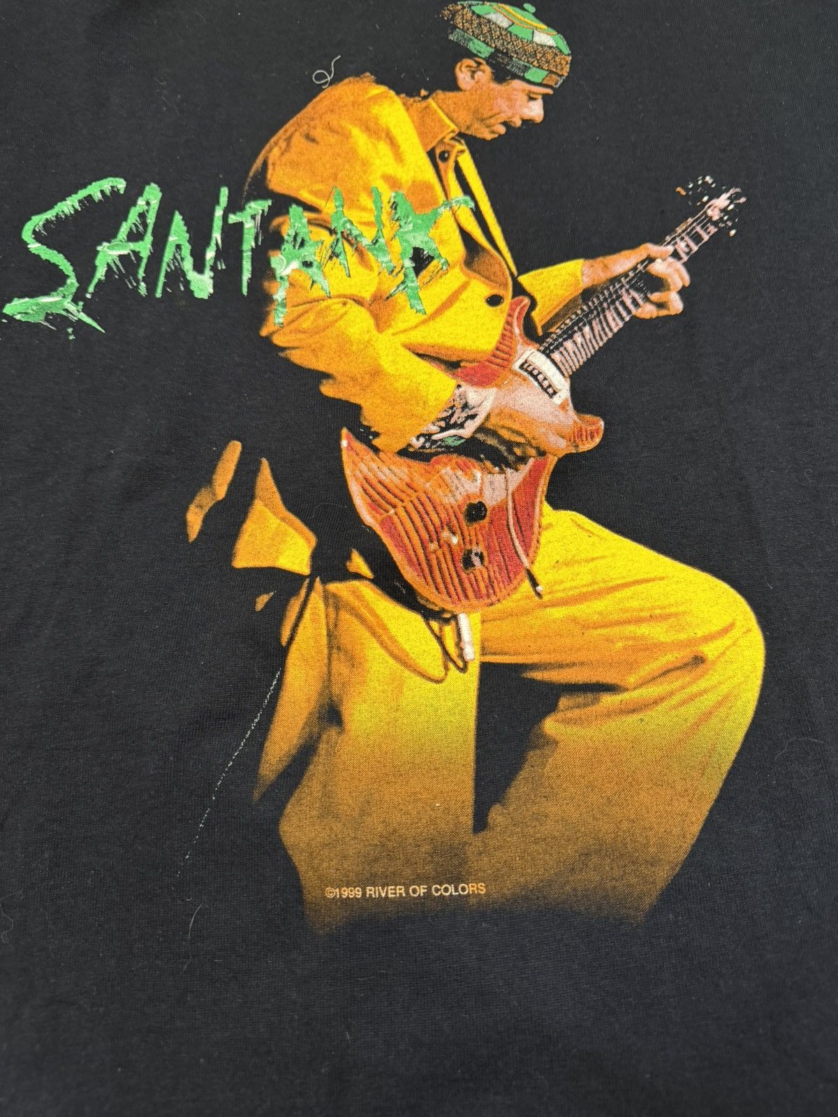 Vintage 1999 Carlos Santana Supernatural Album T-shirt Vintage Size US XL / EU 56 / 4 - 3 Thumbnail