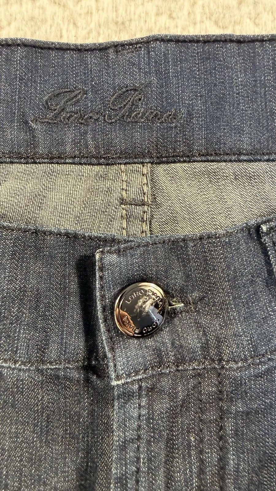 Loro Piana Loro piana dark blue jeans W28 Size 28" / US 6 / IT 42 - 6 Thumbnail